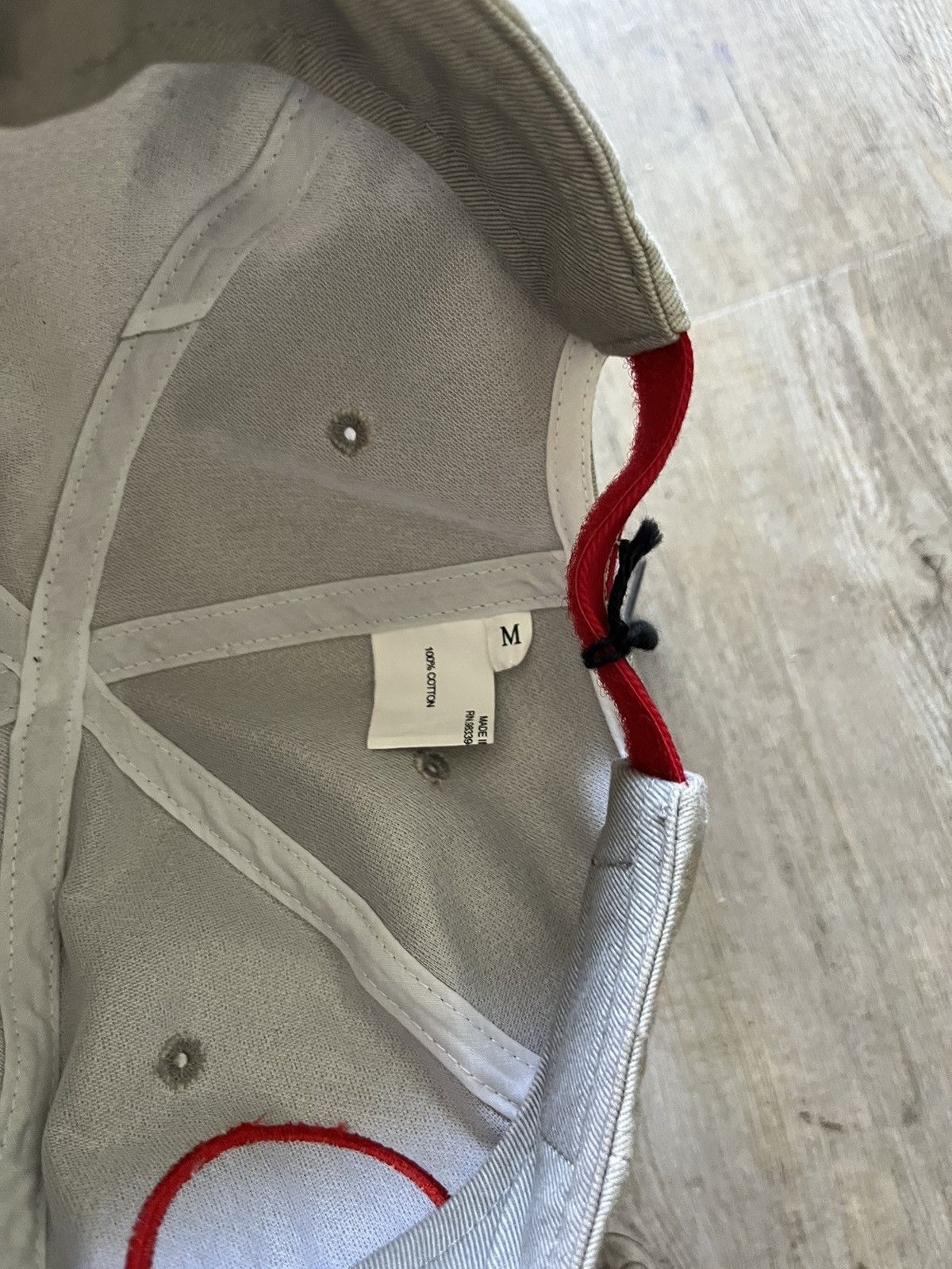 Prada Grey Luna Rossa Cap Size ONE SIZE - 3 Thumbnail