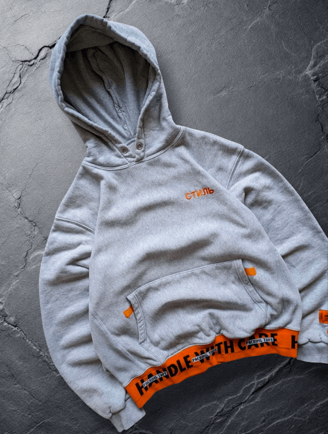 Heron Preston Heron Preston CTNMB Handle With Care Hoodie Size US S / EU 44-46 / 1 - 2 Thumbnail