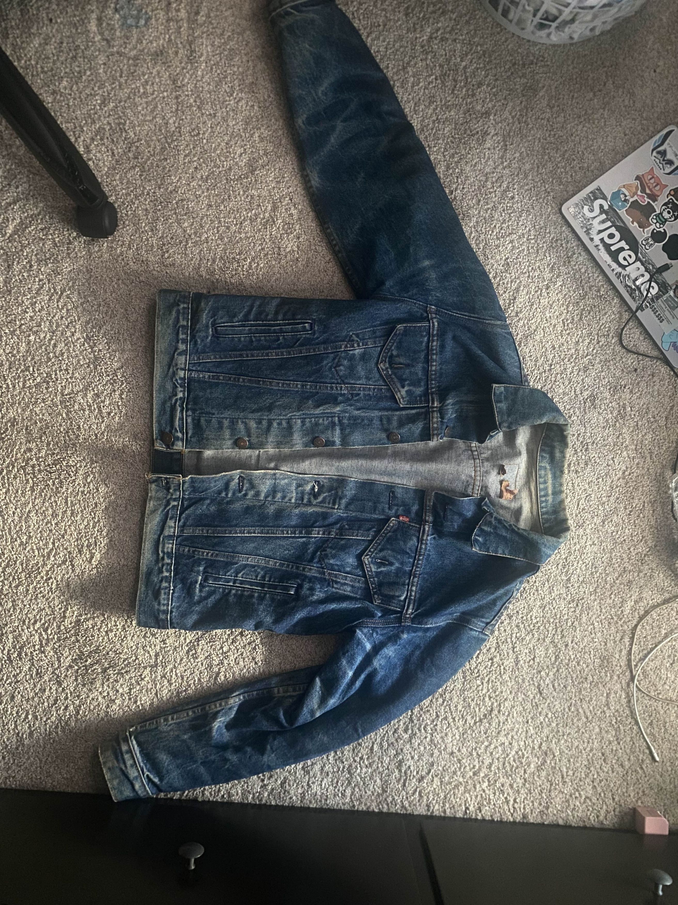 Kanye West × Levi's TLOP YEEZY LEVIS DENIM JACKET Size US S / EU 44-46 / 1 - 3 Thumbnail