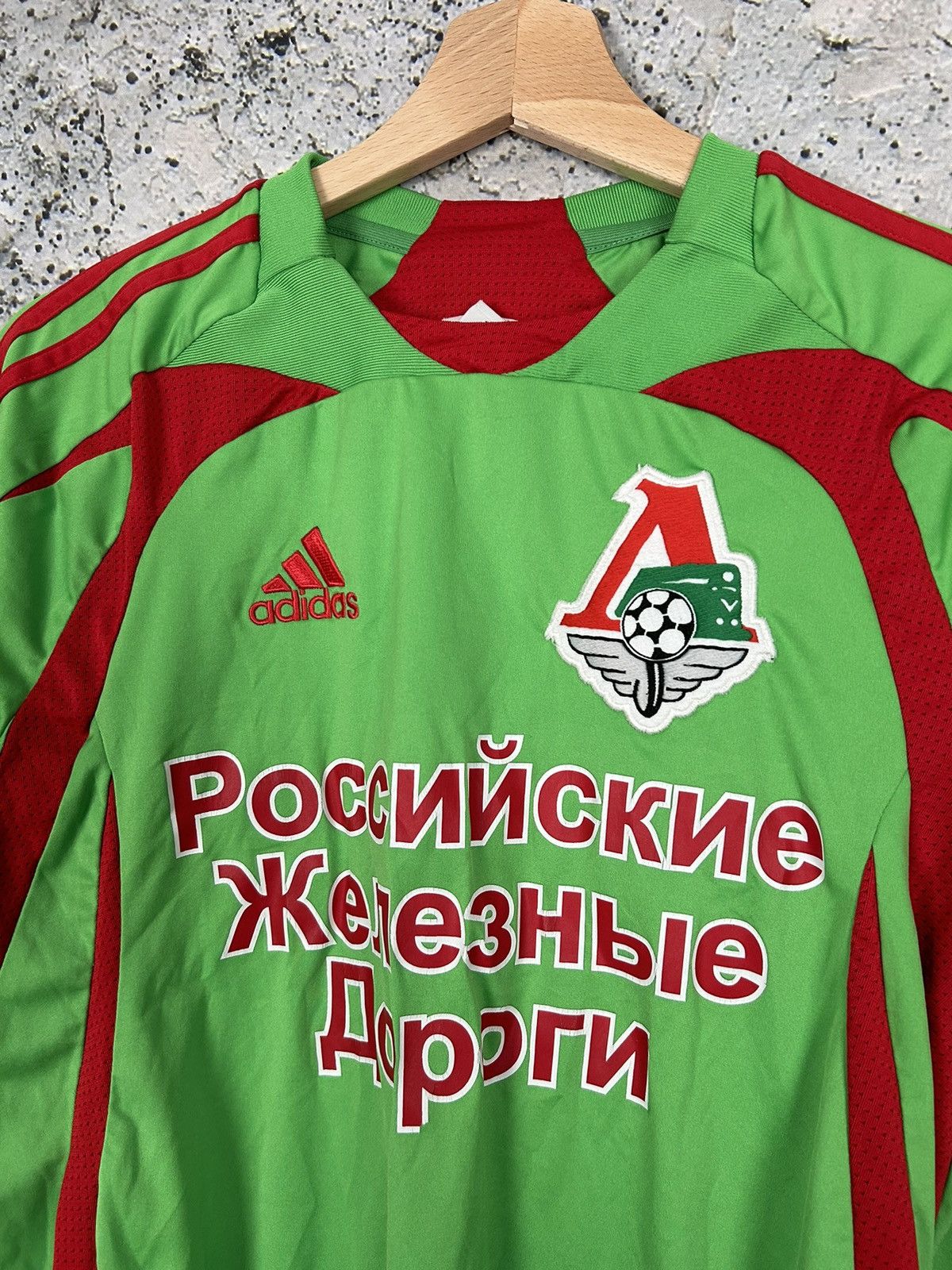 Adidas Vintage Adidas Lokomotiv Moscow Soccer Jersey Football Rare Size US S / EU 44-46 / 1 - 3 Thumbnail