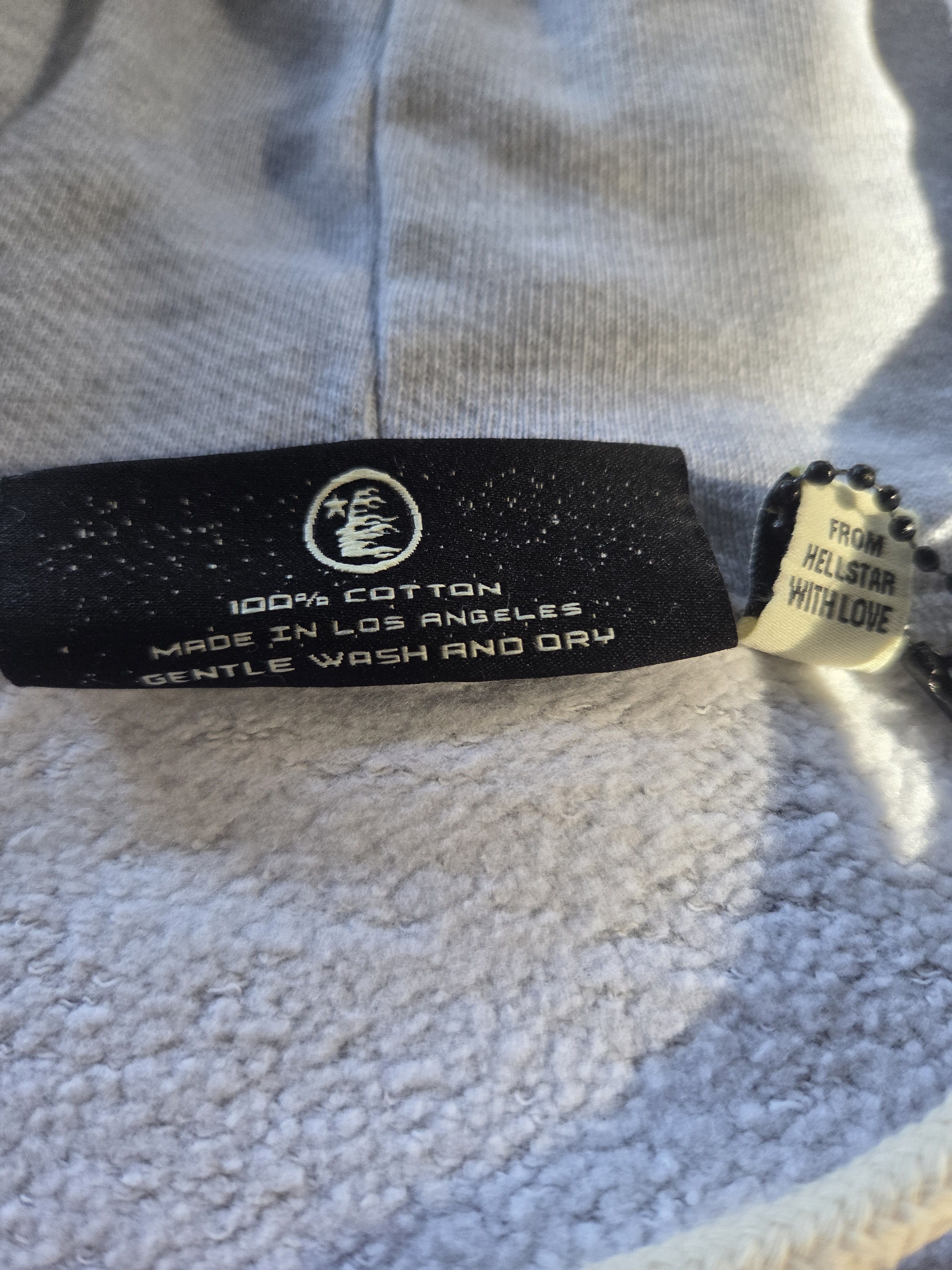 HELLSTAR Yoga Zip up Grey Hellstar Hoodie 2024 Capsule 10 size small Size US S / EU 44-46 / 1 - 8 Thumbnail