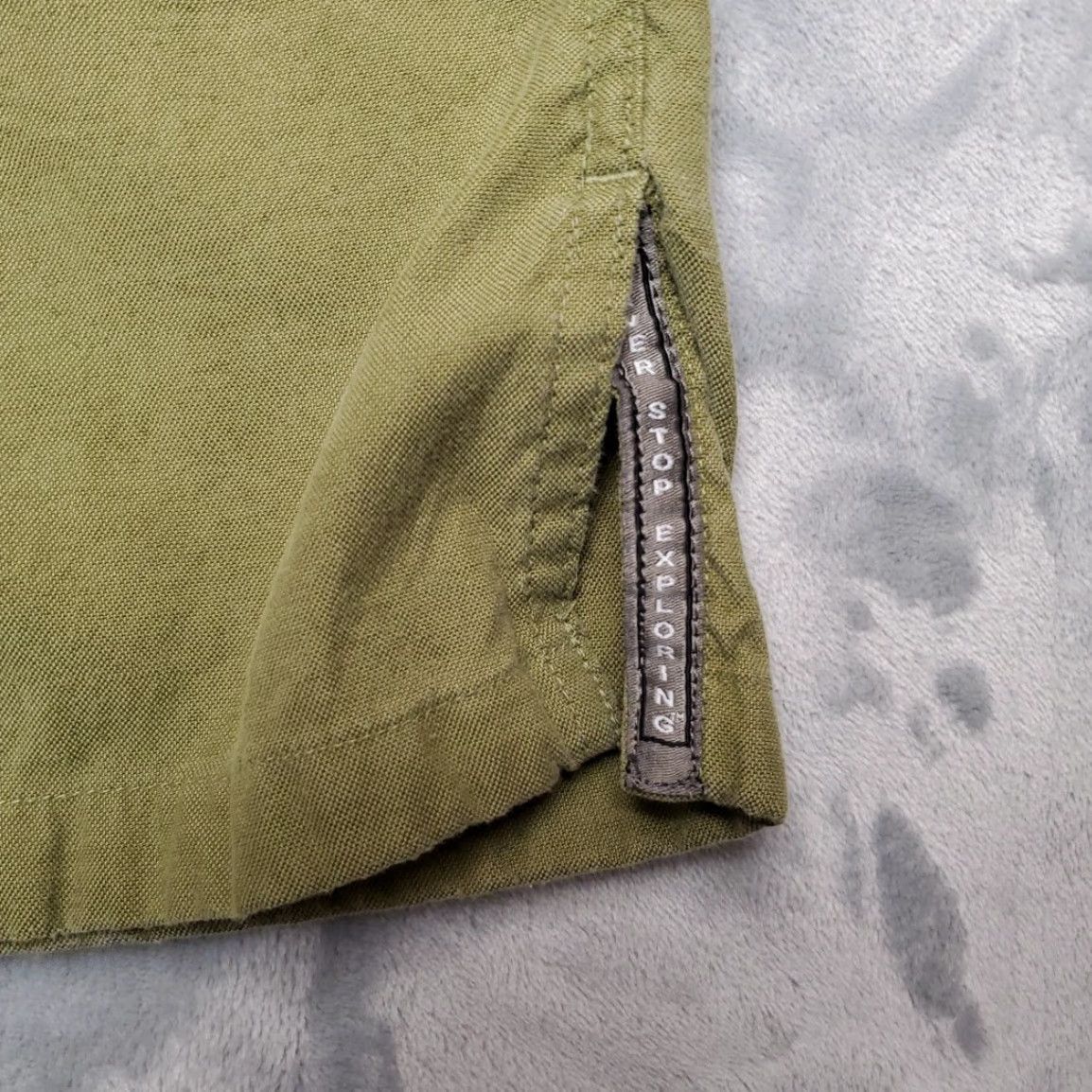 The North Face The North Face Pants Womens 6 Green Nylon Blend Cropped Cropped Pants Outdoor Casual Pockets Zipper Front Flat Front Womens Size 28" / US 6 / IT 42 - 2 Thumbnail