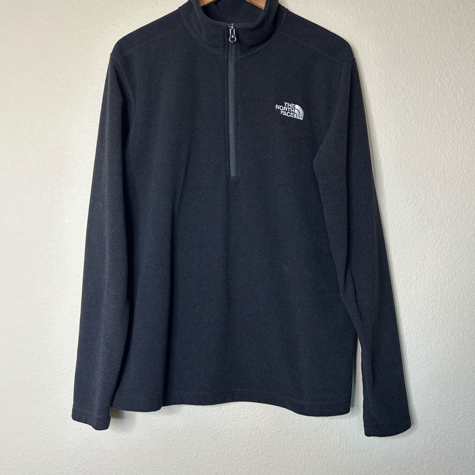 The North Face The North Face Sweater Pullover 1/2 Zip Black Fleece Size L Size L / US 10 / IT 46 - 11 Thumbnail