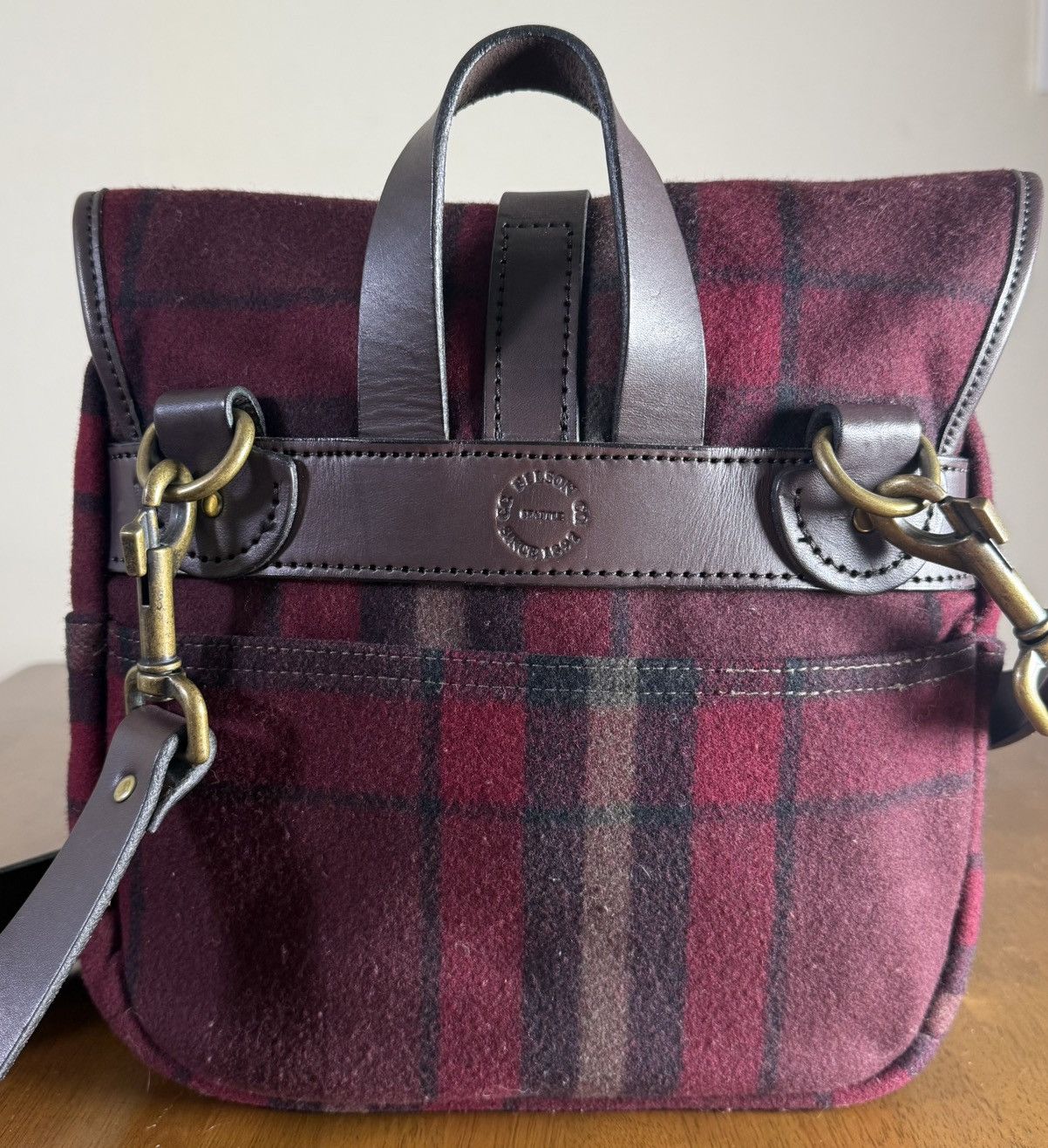 Filson Vintage Filson Mackinaw Wool Backpack USA Made Rare Size ONE SIZE - 3 Thumbnail