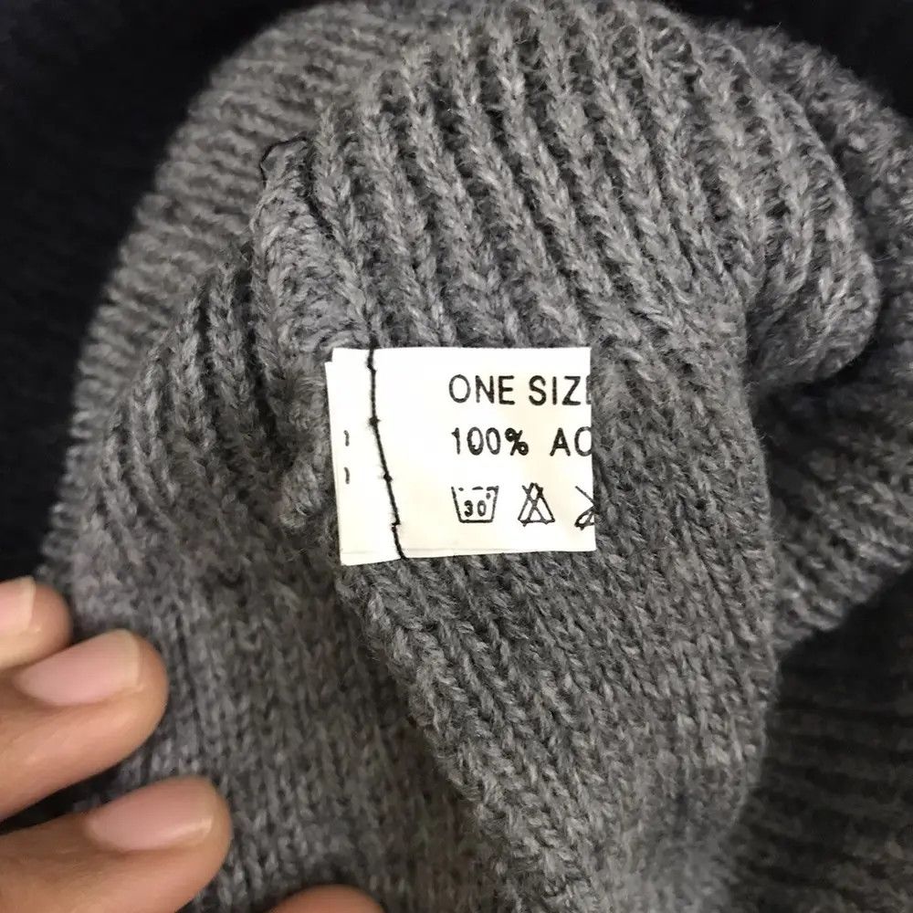 Japanese Brand × Vintage Japanese Brand Stripe Design Beanie Hat Size ONE SIZE - 5 Thumbnail