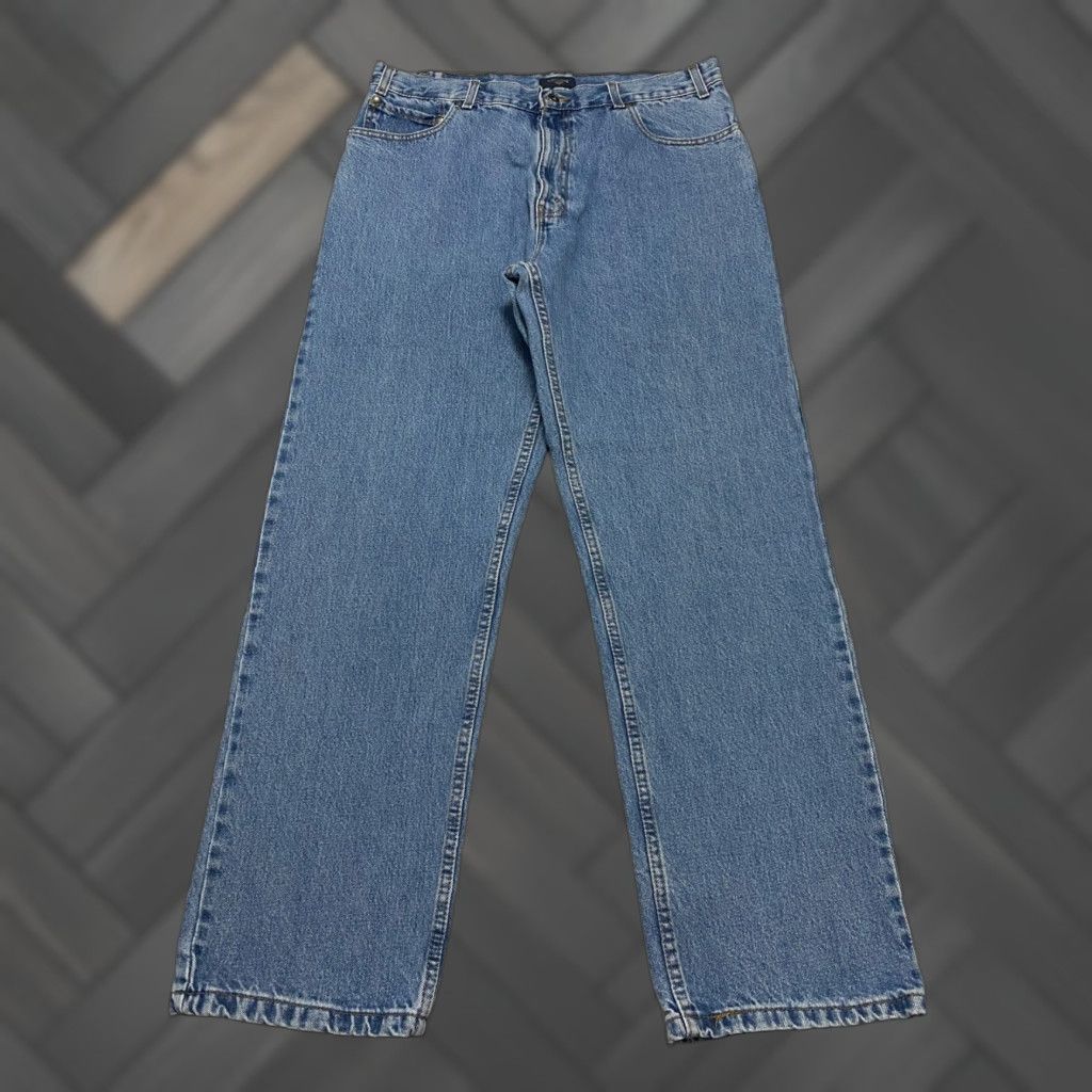 Dockers VINTAGE Dockers Jeans Relaxed Fit Men’s 36x32 Blue Straight Denim 5-Pocket Design Cotton Mens Size US 36 / EU 52 - 1 Thumbnail