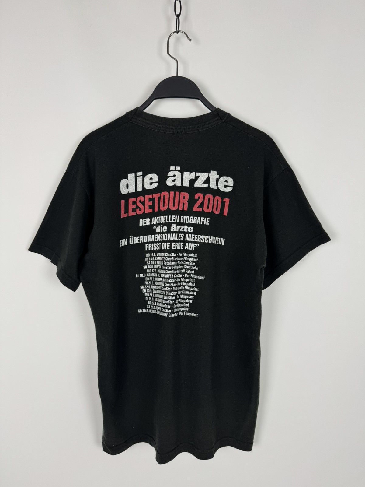 Band Tees × Vintage Vintage Faded Die Arzte Lesetour 2001 T-Shirt Size US M / EU 48-50 / 2 - 8 Thumbnail