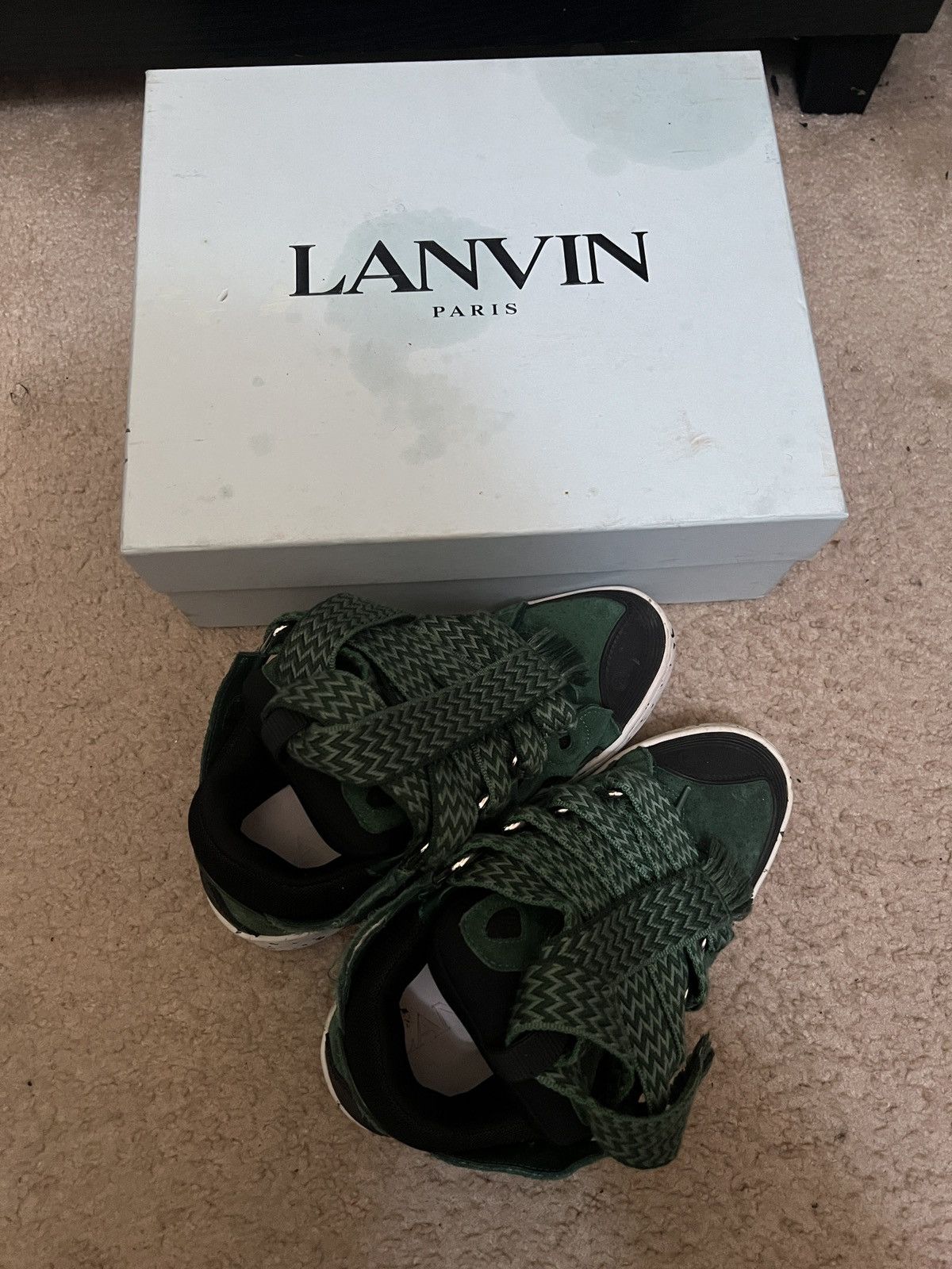 Lanvin Lanvin Curb Sneaker “Green” Size US 10 / EU 43 - 5 Thumbnail