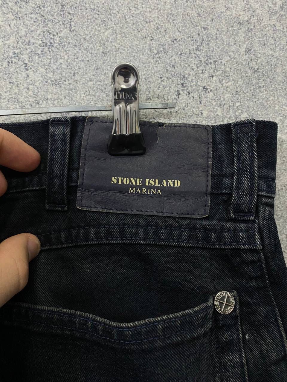Stone Island Vintage Stone Island Jeans Black Size US 32 / EU 48 - 6 Thumbnail