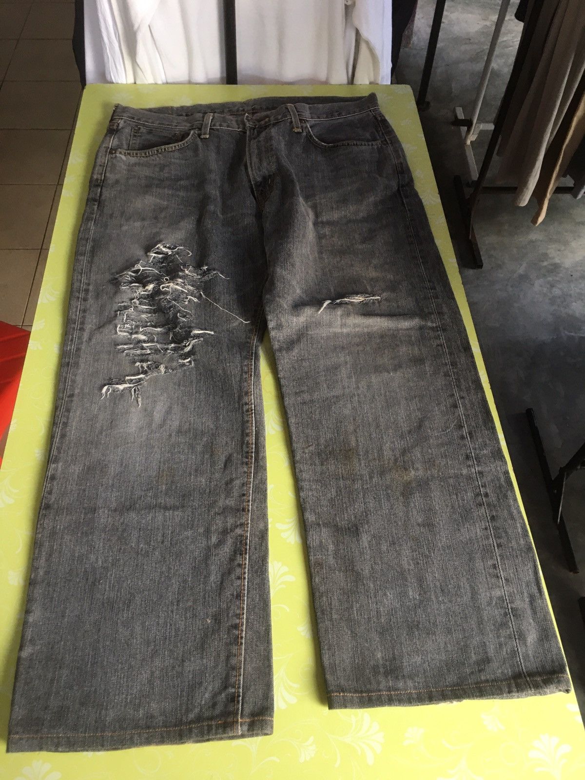 Edwin × Vintage Edwin 505 zx selvedge Size US 37 - 1 Thumbnail