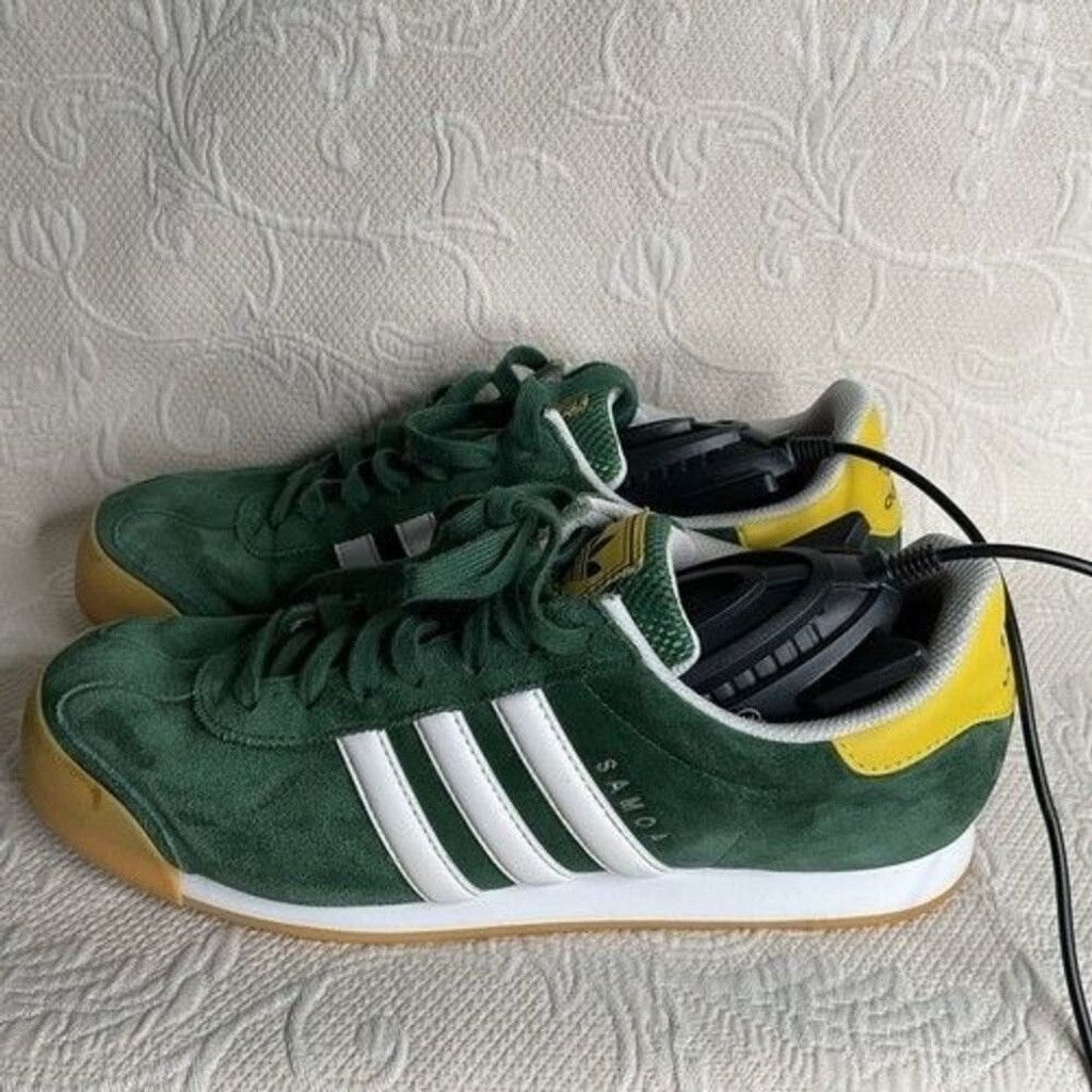 Adidas Adidas Samoa Green Lace Up Original Sneakers Men Size 11.5 Size US 11.5 / EU 44-45 - 9 Thumbnail