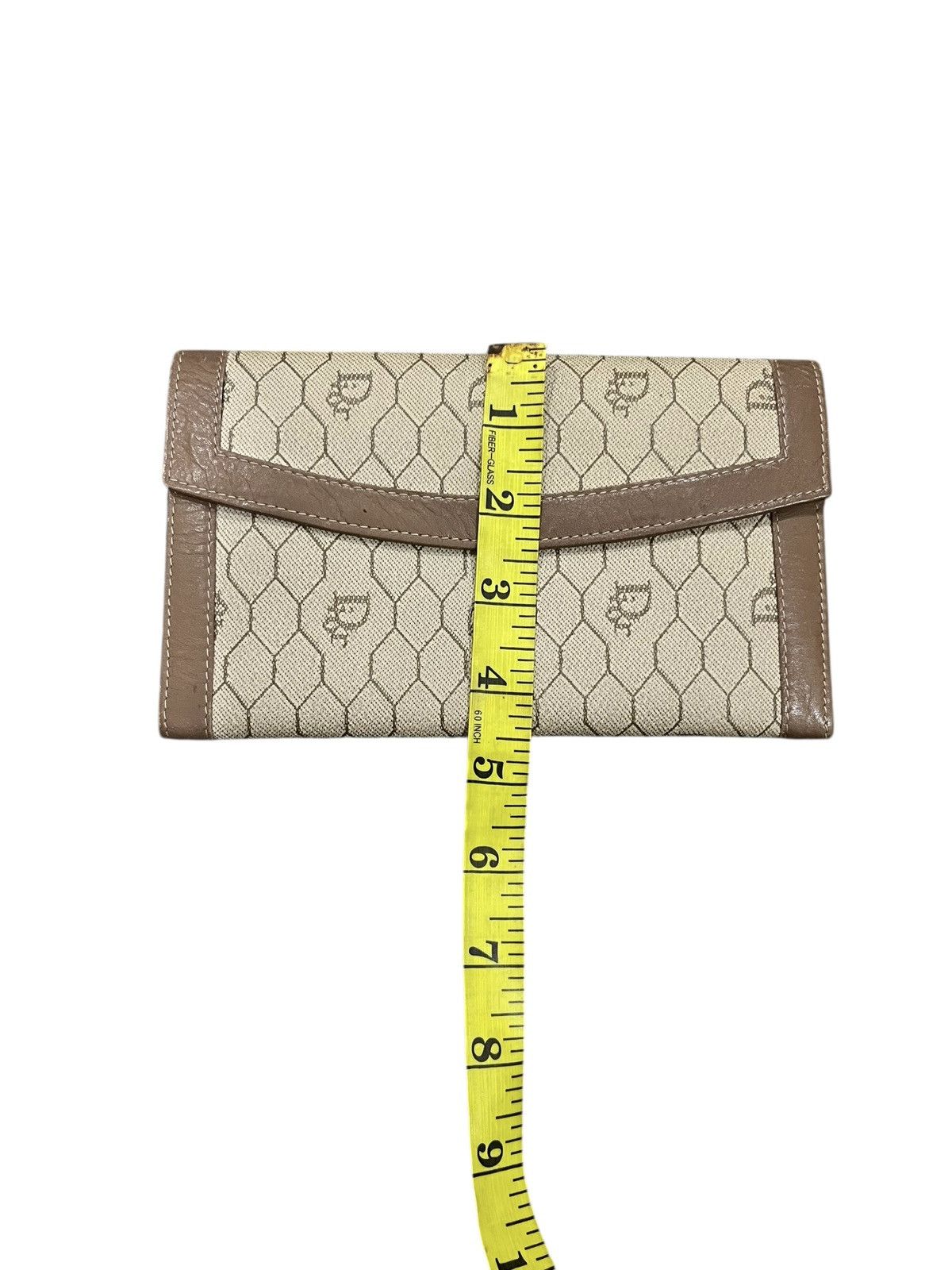 Christian Dior Monsieur CHRISTIAN DIOR HONEYCOMB LONG WALLET Size ONE SIZE - 14 Thumbnail