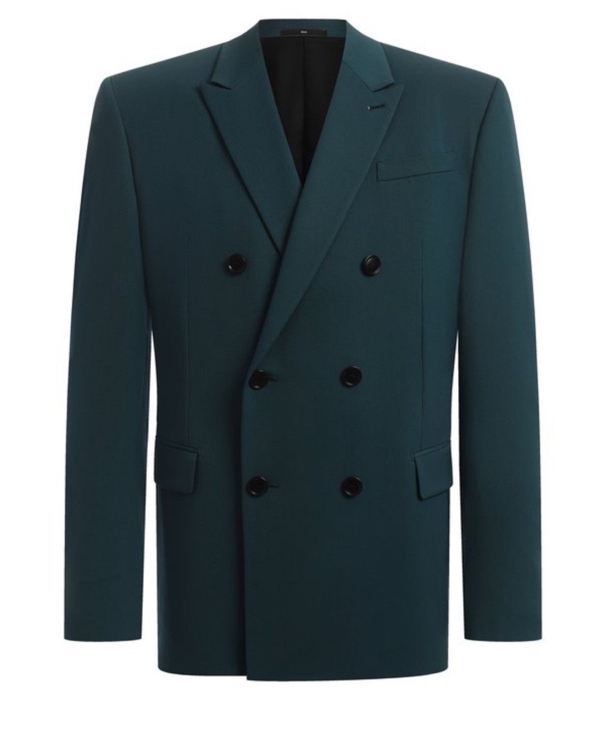 Kris Van Assche FW19 Double breasted wool jacket Size 42R - 1 Thumbnail
