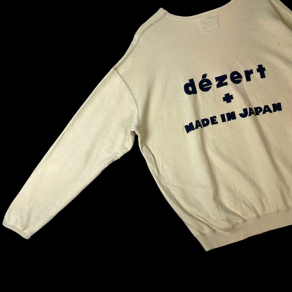 Dezert 🇯🇵 VINTAGE DEZERT EMBROIDERED SPELL OUT SWEATSHIRT Size US L / EU 52-54 / 3 - 8 Thumbnail