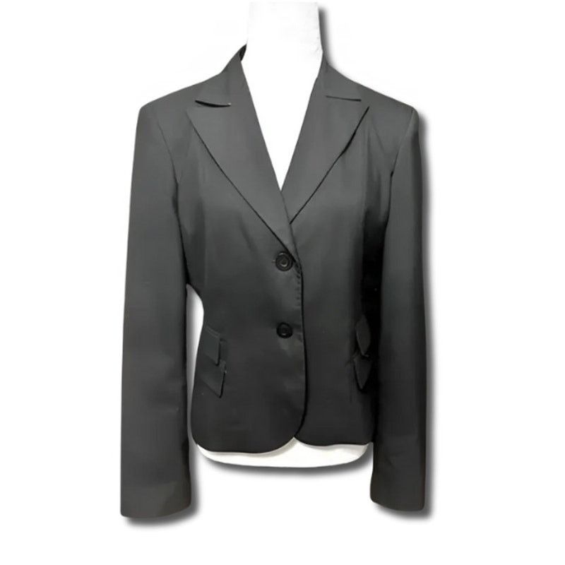 Other Talco Blazer Jacket Double Pockets Two Button Black Small Size S / US 4 / IT 40 - 1 Thumbnail