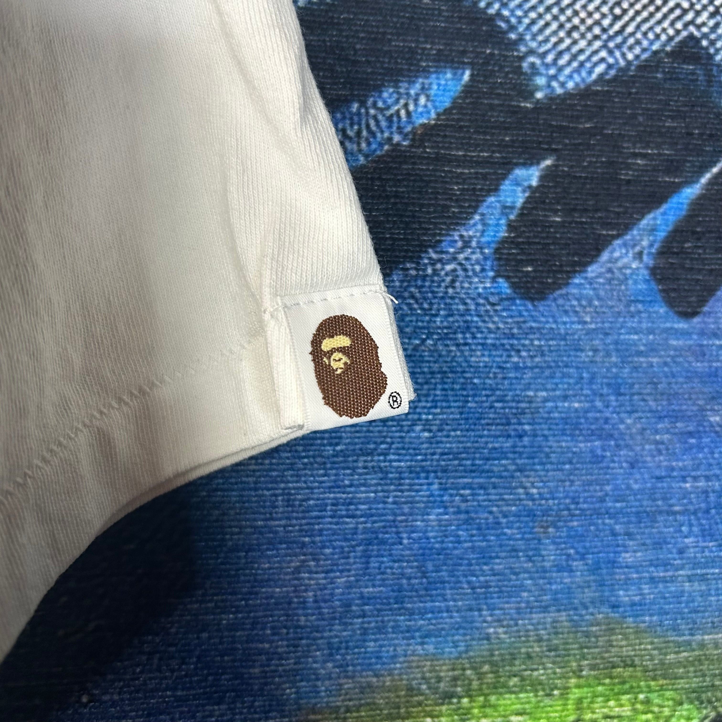 Bape Bape ‘Let You Lead To The Mind Enhance Side’ Tee Size Medium Size US M / EU 48-50 / 2 - 5 Thumbnail