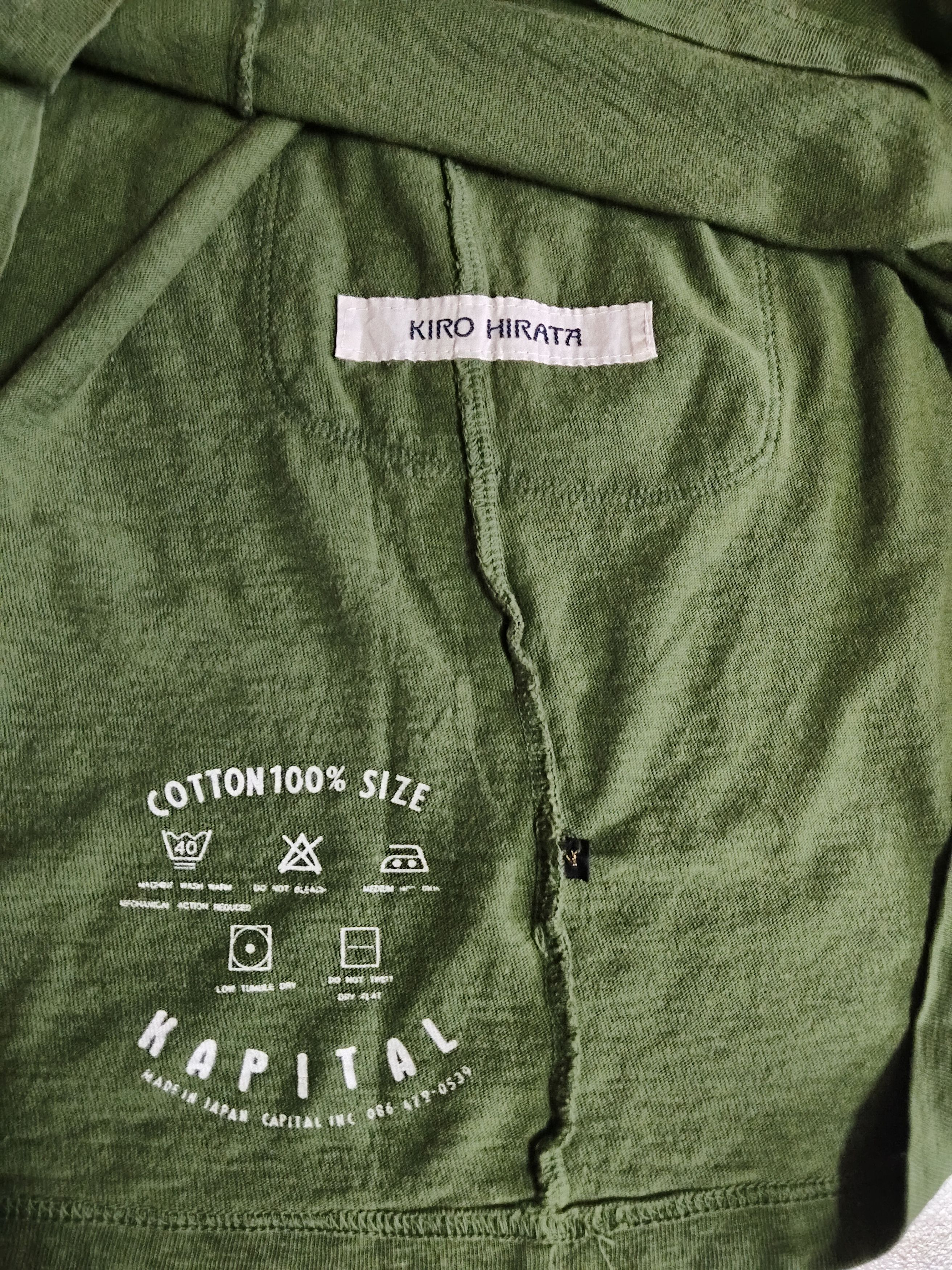 Kapital KAPITAL Plain Long Sleeve Tee Size US L / EU 52-54 / 3 - 7 Thumbnail