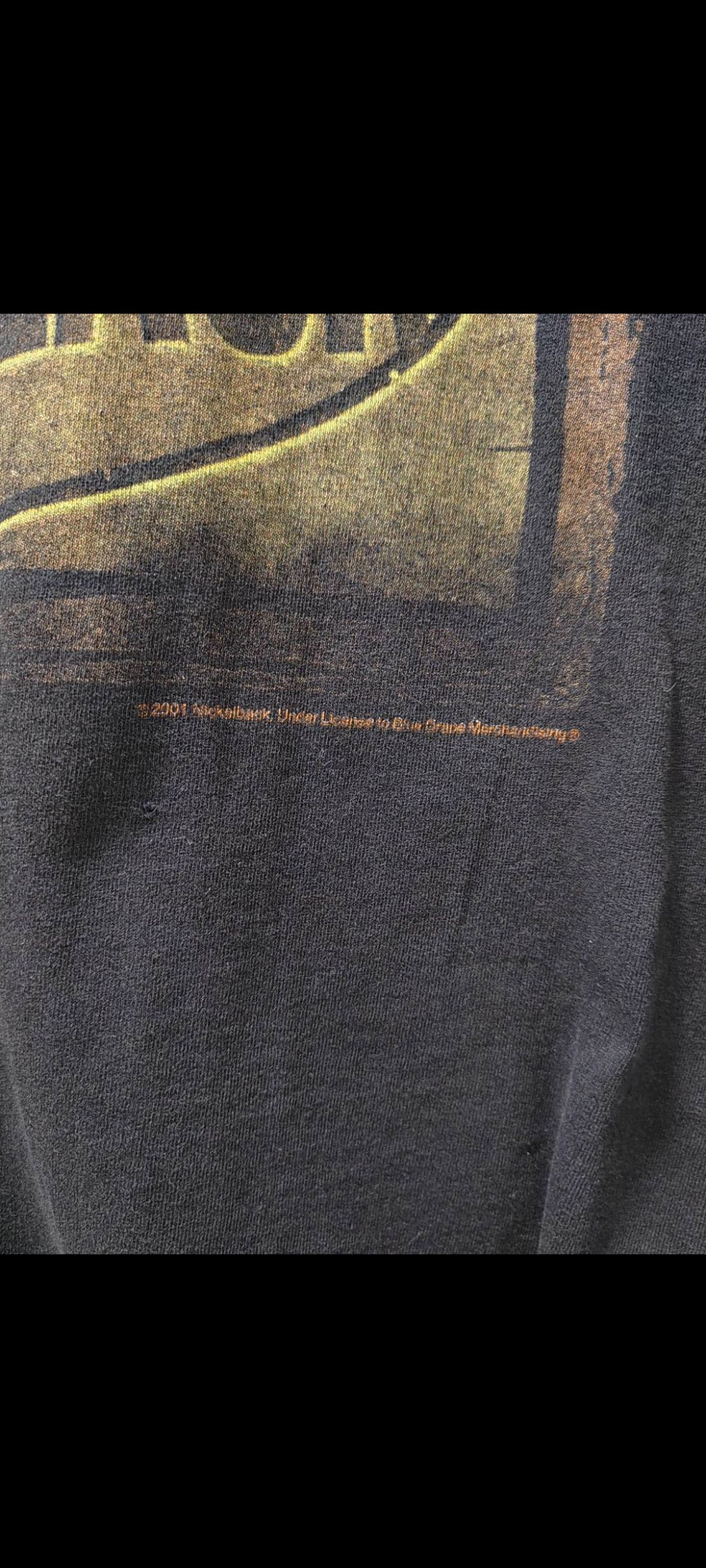 Band Tees × Vintage Y2K Nickelback Tour2001 T Shirt Size US XL / EU 56 / 4 - 3 Thumbnail