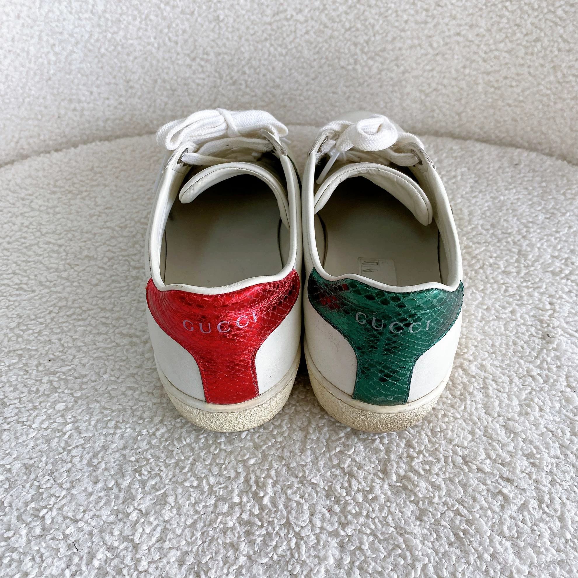 Gucci Gucci white flats size 35 7313 Size US 4.5 / IT 34.5 - 4 Thumbnail