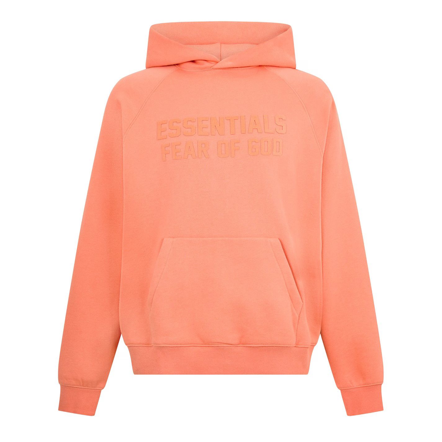 Fear of God o1g2r1mq0426 Overhead Hoodie in Coral Pink Size US S / EU 44-46 / 1 - 1 Thumbnail
