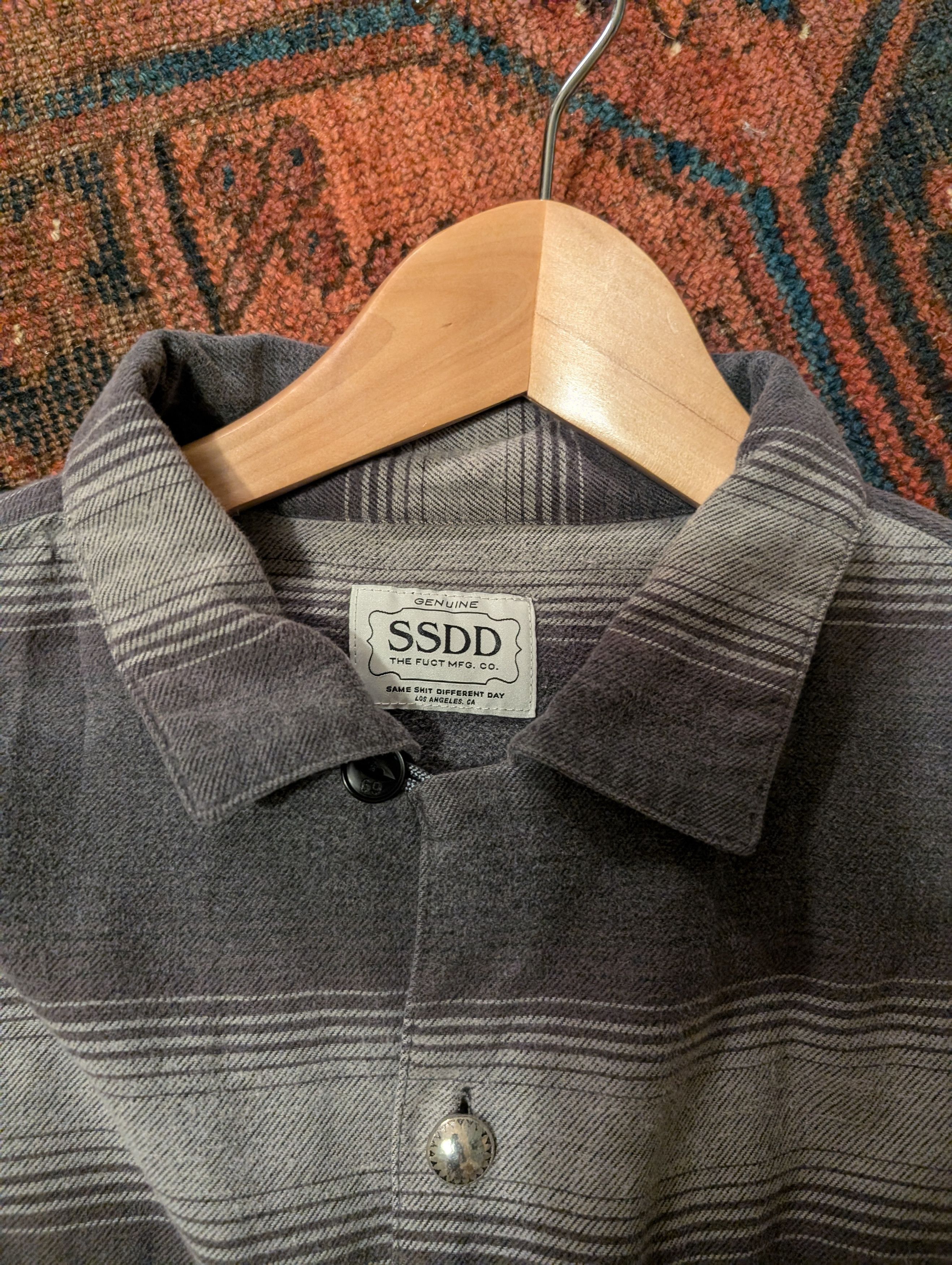 FUCT × SSDD vintage fuct ssdd grey flannel Size US M / EU 48-50 / 2 - 3 Thumbnail