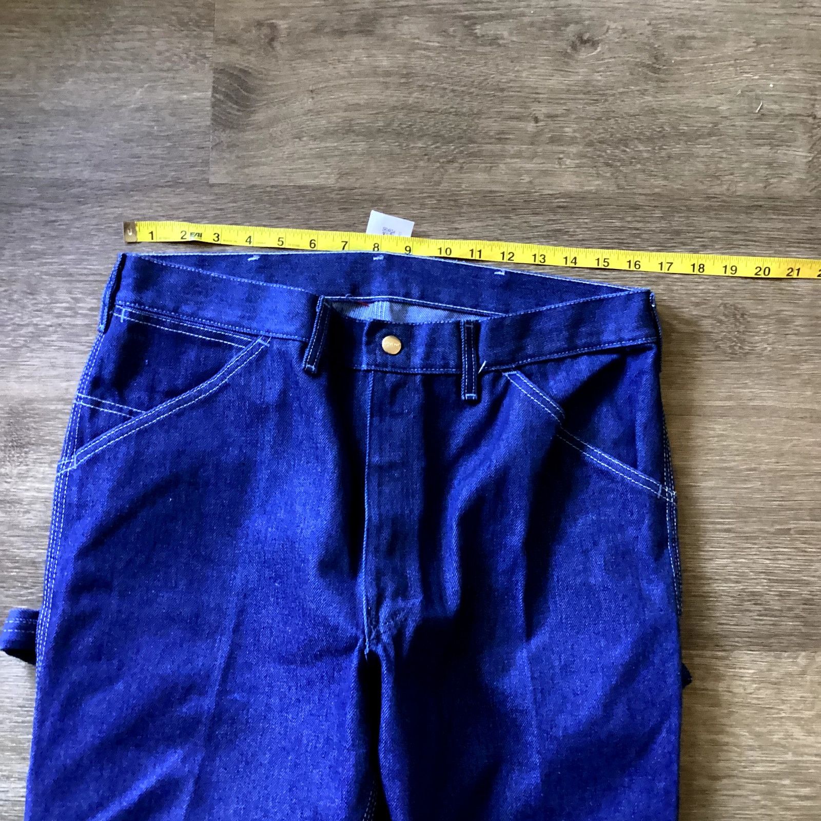Carbon VTG ToughSkins Union Made Utility Jeans Size US 29 - 2 Thumbnail