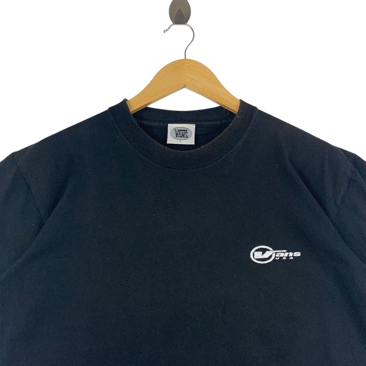 Vans × Vintage Vintage VANS Big logo printed tee Size US L / EU 52-54 / 3 - 3 Thumbnail