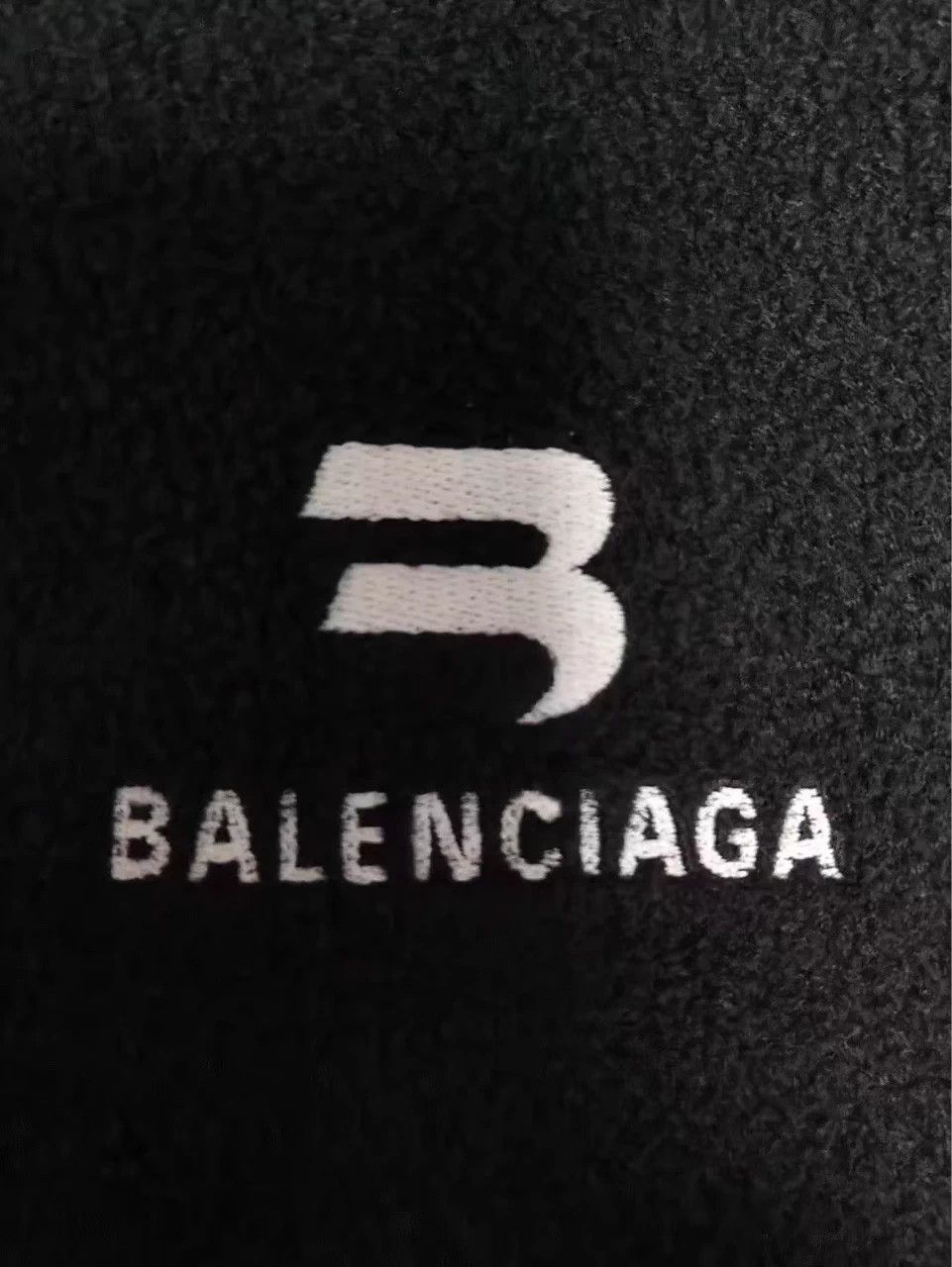 Balenciaga Balenciaga Fleece Sporty BB Jkt Black & White S Size S / US 4 / IT 40 - 3 Thumbnail