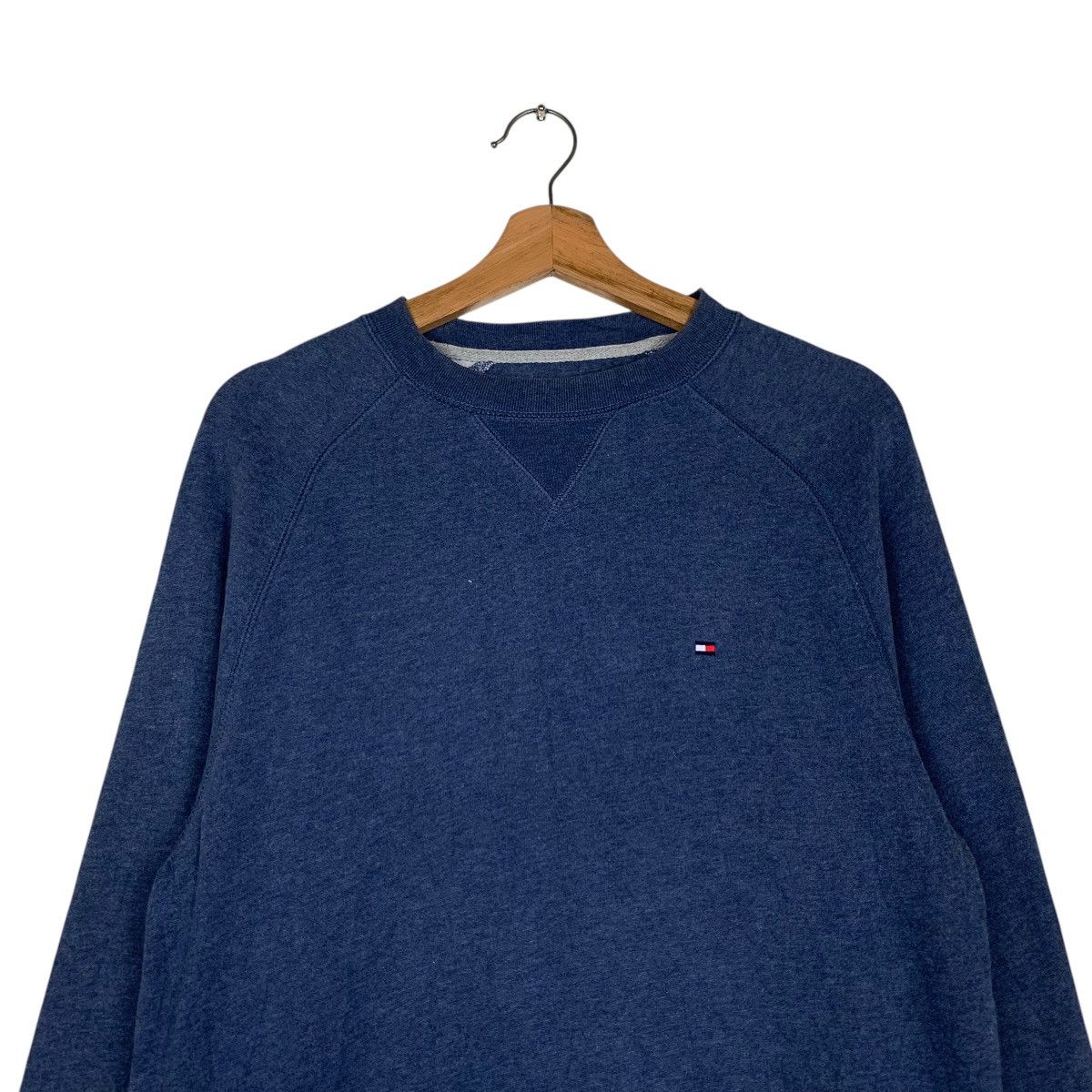 Tommy Hilfiger TOMMY HILFIGER Embroidery Small Logo Sweatshirt #1502-C67 Size US S / EU 44-46 / 1 - 2 Thumbnail