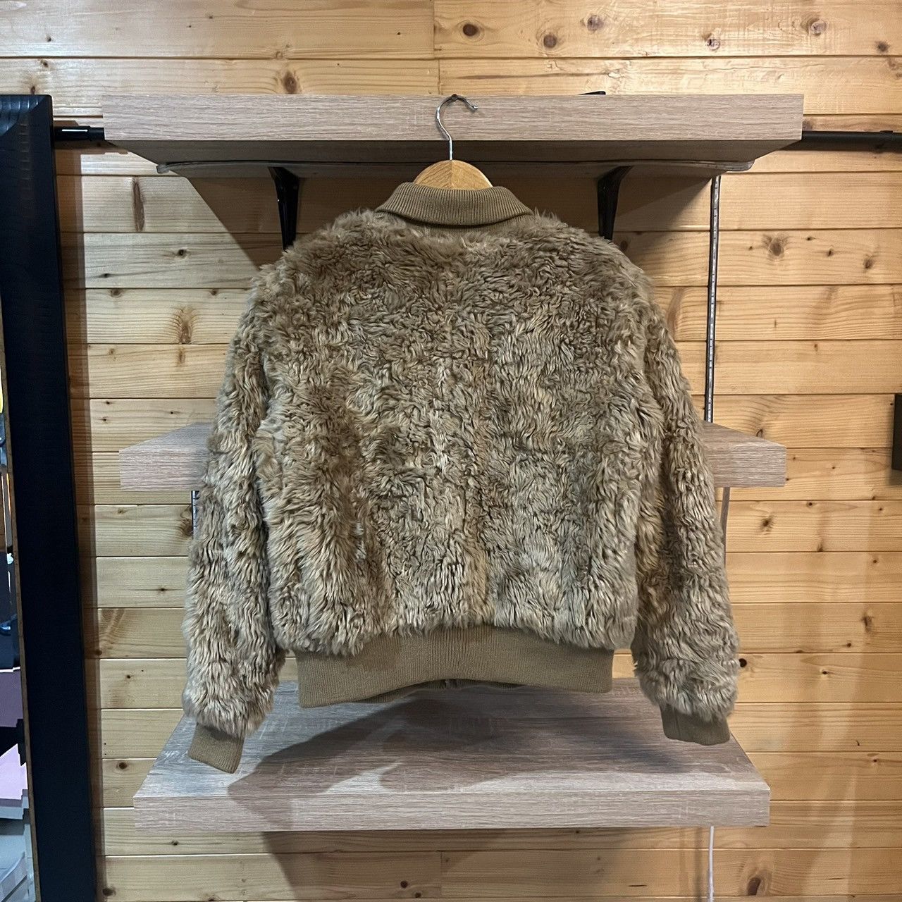 If Six Was Nine × Le Grande Bleu (L.G.B.) MACPHEE FAUX FUR JACKET If6Was9 lgb junya watanabe style Size M / US 6-8 / IT 42-44 - 2 Thumbnail
