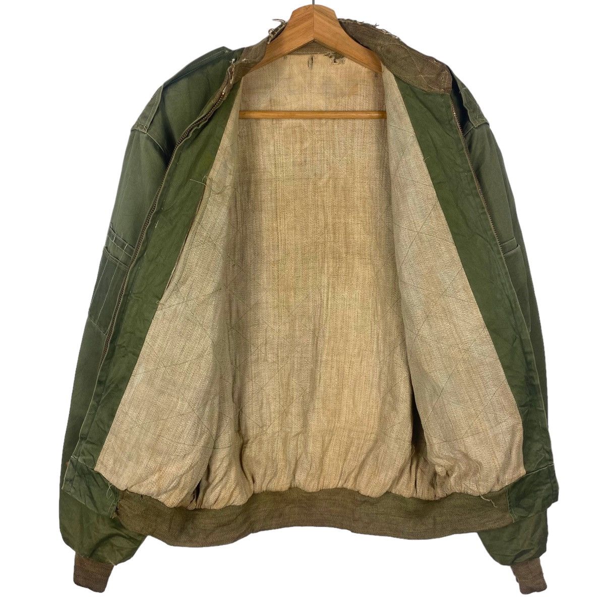 Vintage 💥40s WW2 US ARMY TANKER RARE JACKET Size US M / EU 48-50 / 2 - 15 Thumbnail