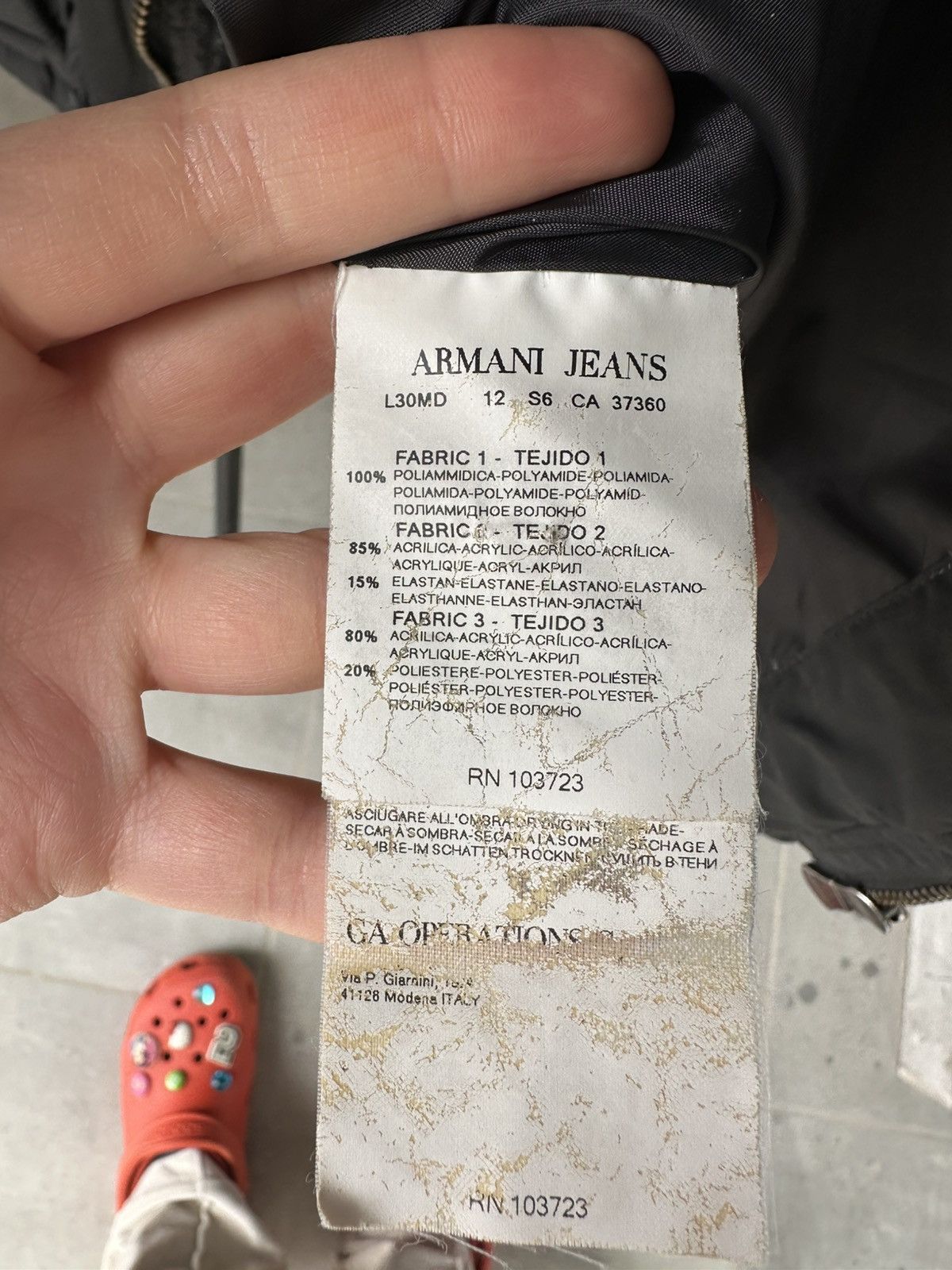 Armani Armani Puffer Jacket Size US XL / EU 56 / 4 - 9 Thumbnail