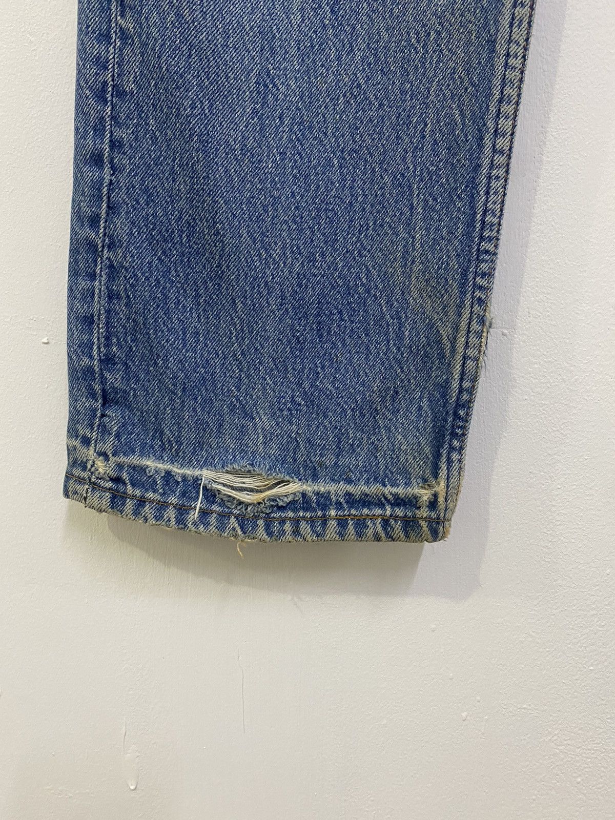 Levi's 💥LEVIS 501 90s REWORK INSPIRE BY KAPITAL BORO SASHIKO JAPAN Size US 32 / EU 48 - 11 Thumbnail