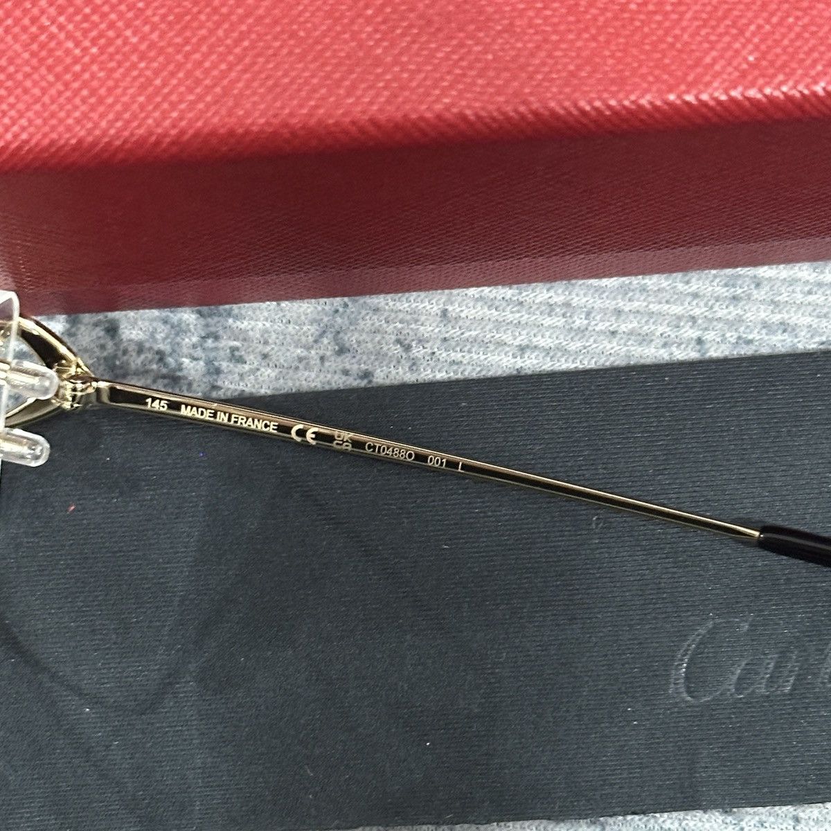 Cartier CARTIER CT0488O 001 EYEGLASSES Size ONE SIZE - 13 Thumbnail