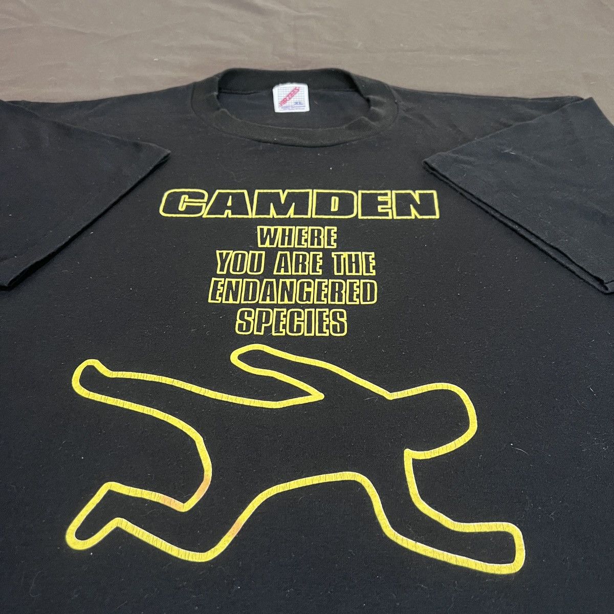 Vintage Vintage CAMDEN WHERE YOU ARE THE ENDANGERED SPECIES TEE Size US XL / EU 56 / 4 - 1 Thumbnail