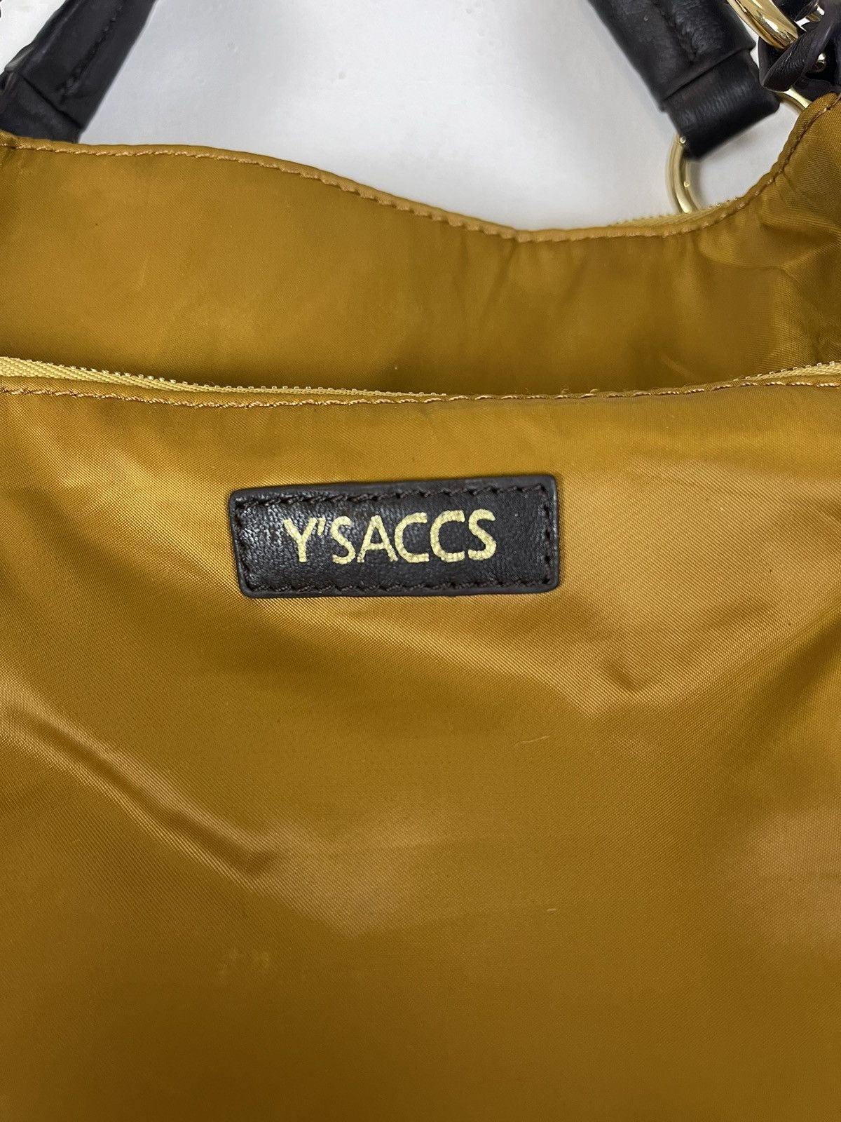 Vintage × Yohji Yamamoto YSACCS BY YOHJI YAMAMOTO HANDLE BAG VINTAGE Size ONE SIZE - 8 Thumbnail
