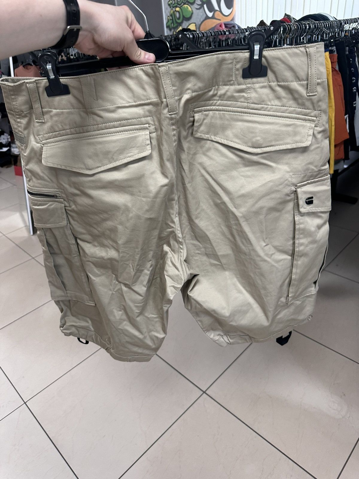 G-Star × Vintage Vintage G-Star Raw cargo shorts size W40 rare pocket drill Size US 40 / EU 56 - 4 Thumbnail