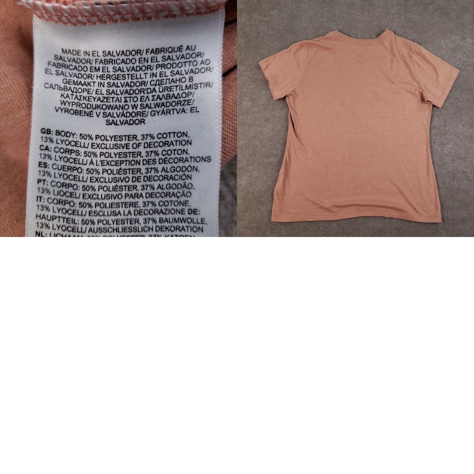 The North Face The North Face Shirt Short Sleeve Outdoor Tee Graphic Casual Large Pink Womens Size L / US 10 / IT 46 - 8 Thumbnail