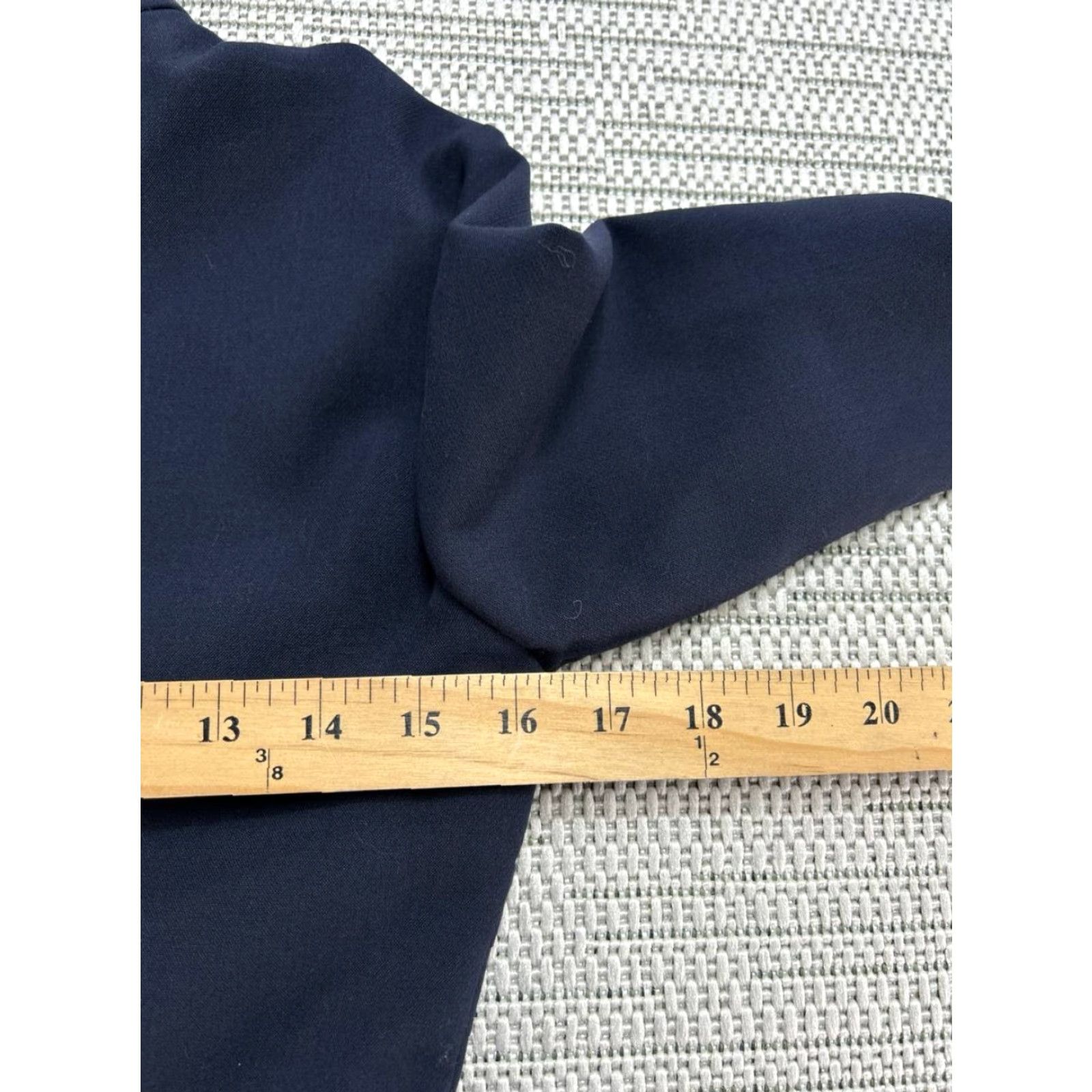 Zara Zara A-Line Dress Womens Small Blue Gold Tone Crest Buttons Mock Neck Cocktail Dress City Size S / US 4 / IT 40 - 6 Thumbnail