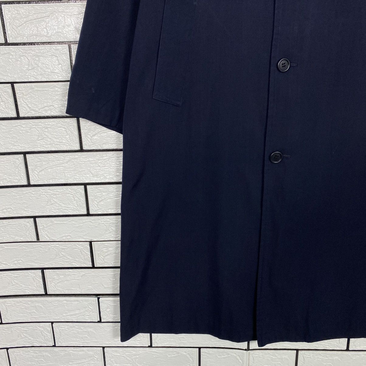 Yohji Yamamoto 🔥VINTAGE LONG JACKET FLY BUTTON LQ Y’S FOR MEN Size US M / EU 48-50 / 2 - 5 Thumbnail