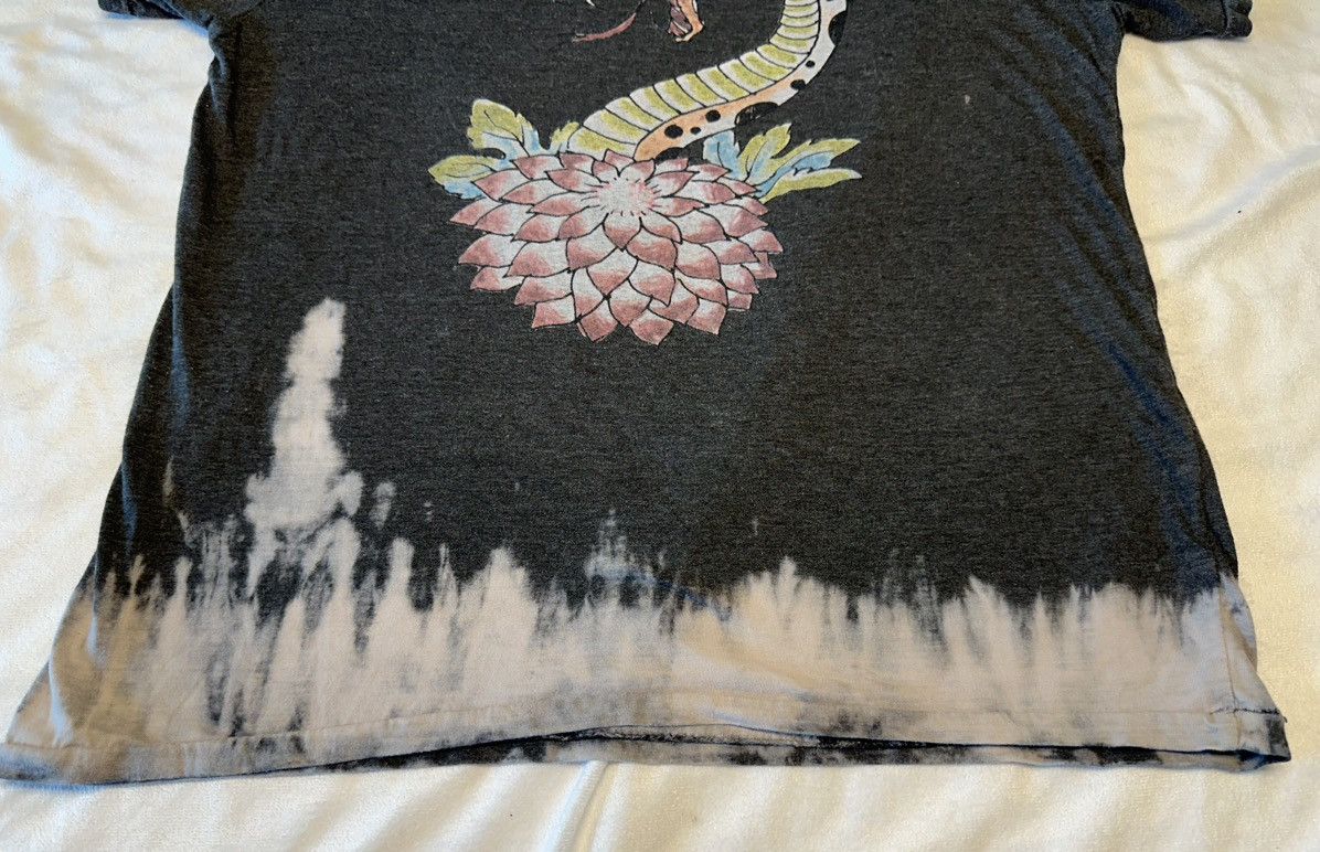 Ed Hardy Ed Hardy Women's Black Lotus Snake Top Size Large Size L / US 10 / IT 46 - 3 Thumbnail
