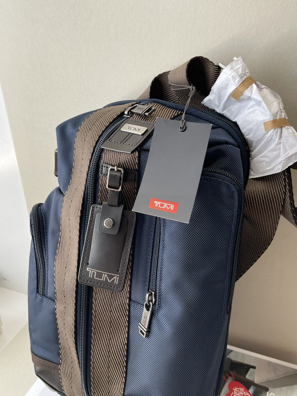 Streetwear Tumi new tag Tumi Higgins men s sling pack navy bag Grailed