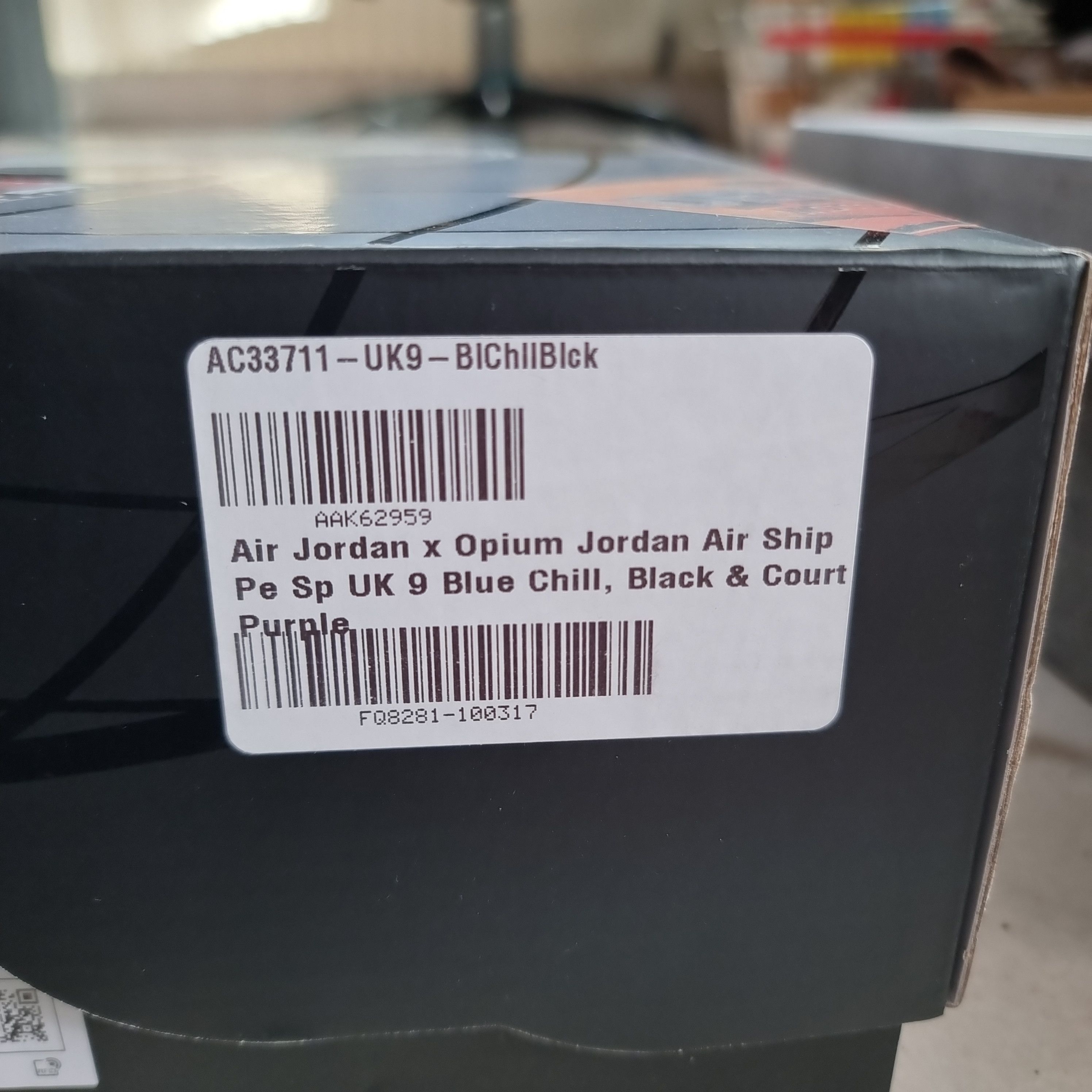 Jordan Brand Nike Jordan Air Ship PE SP Opium Size US 10 / EU 43 - 5 Thumbnail