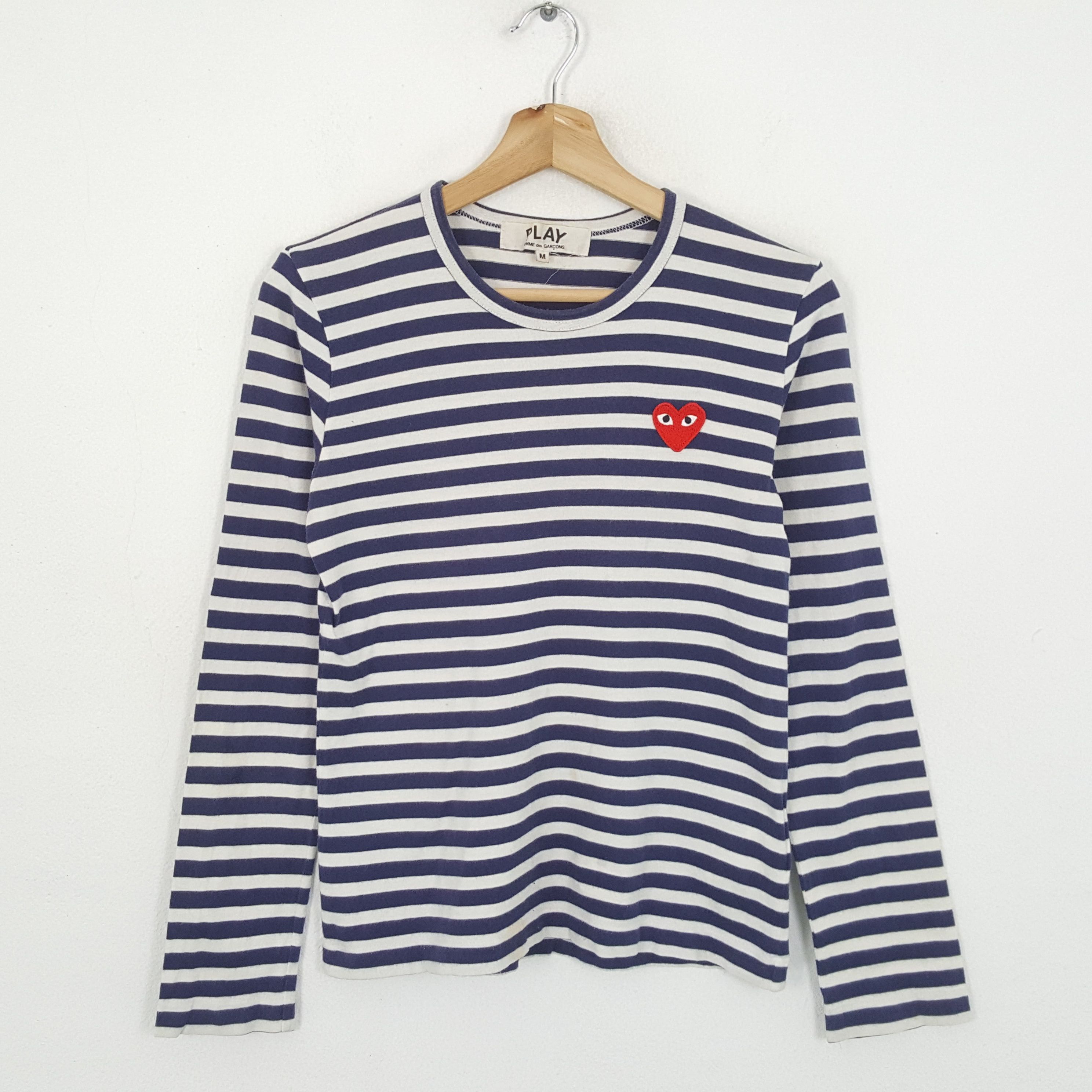 Vintage Vintage COMME des GARCONS PLAY Japan Brand Stripe T sihrts Grailed