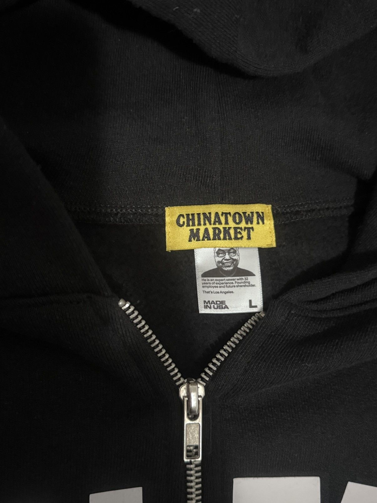 Market CHINATOWN MARKETPLACE AUTHENTIC ZIP HOODIE Size US L / EU 52-54 / 3 - 2 Thumbnail