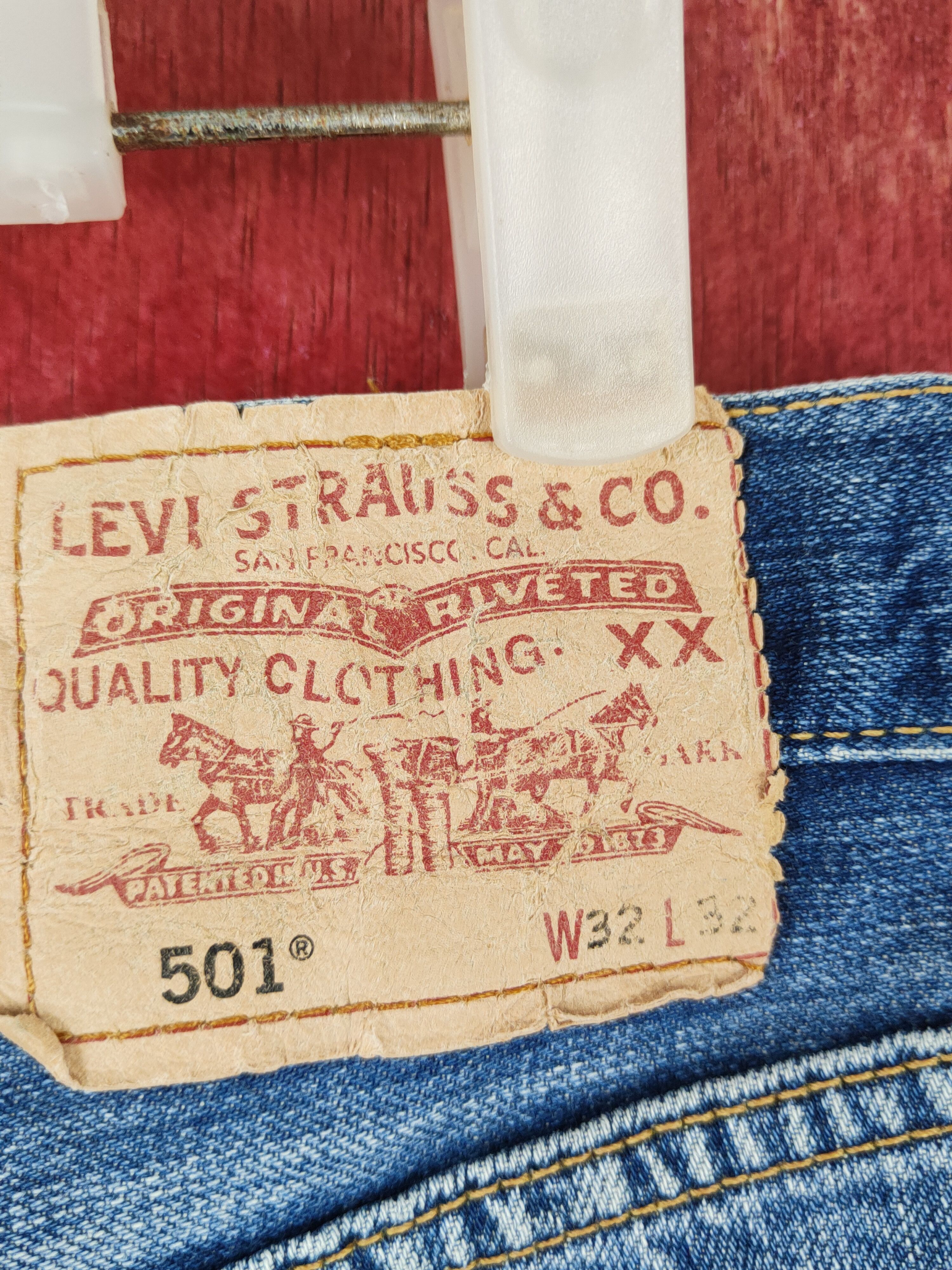 Levi's Levi's Blue Multipocket Denim Pants #S1366 Size US 32 / EU 48 - 10 Thumbnail
