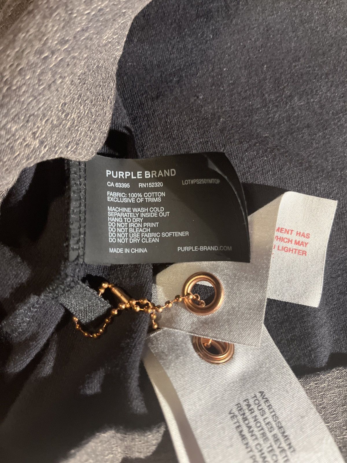 Purple Brand Purple Brand Tee Size US S / EU 44-46 / 1 - 2 Thumbnail