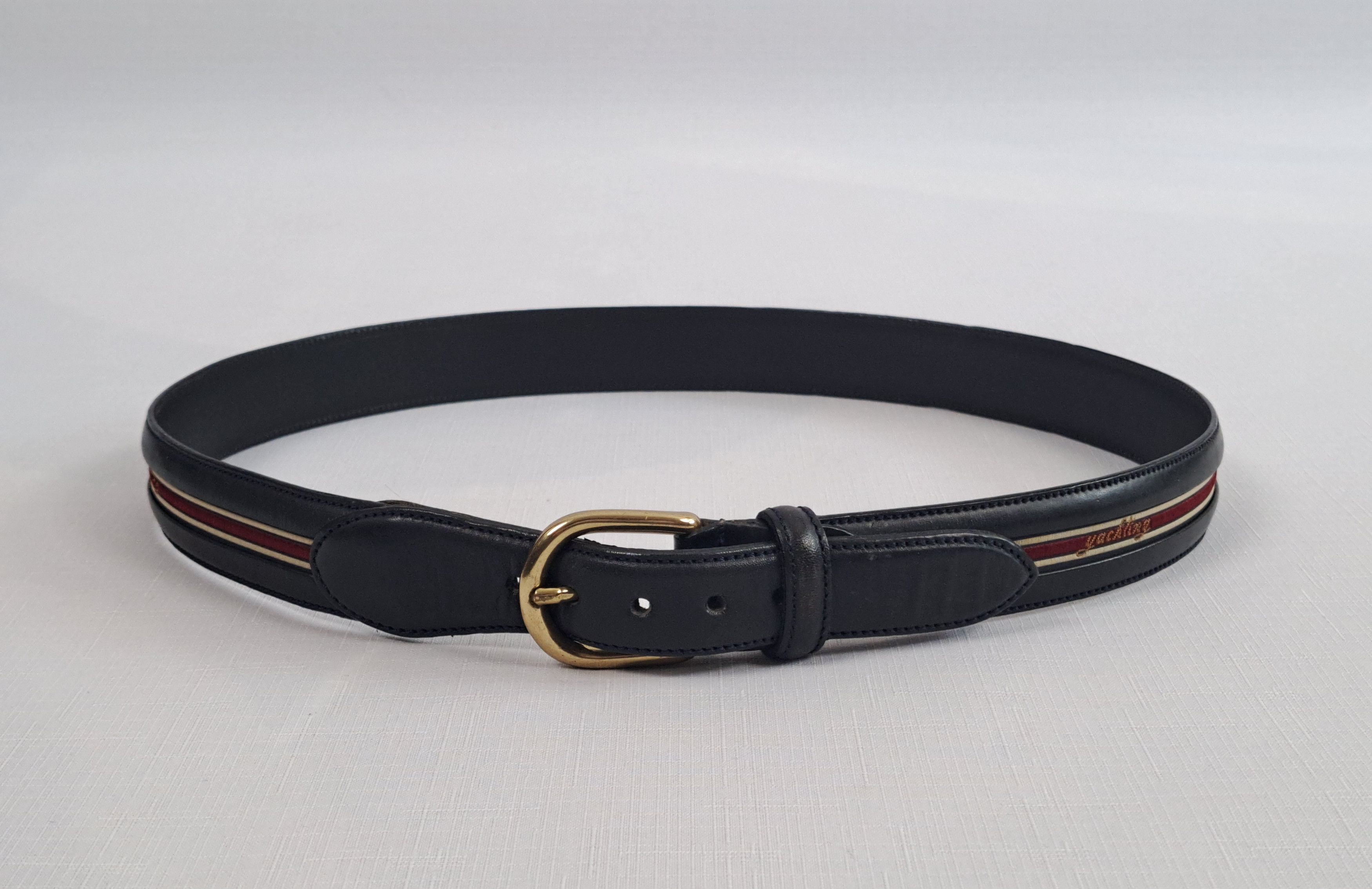 Paul & Shark × Vintage Paul & Shark Yachting vintage leather belt. Size ONE SIZE - 5 Thumbnail