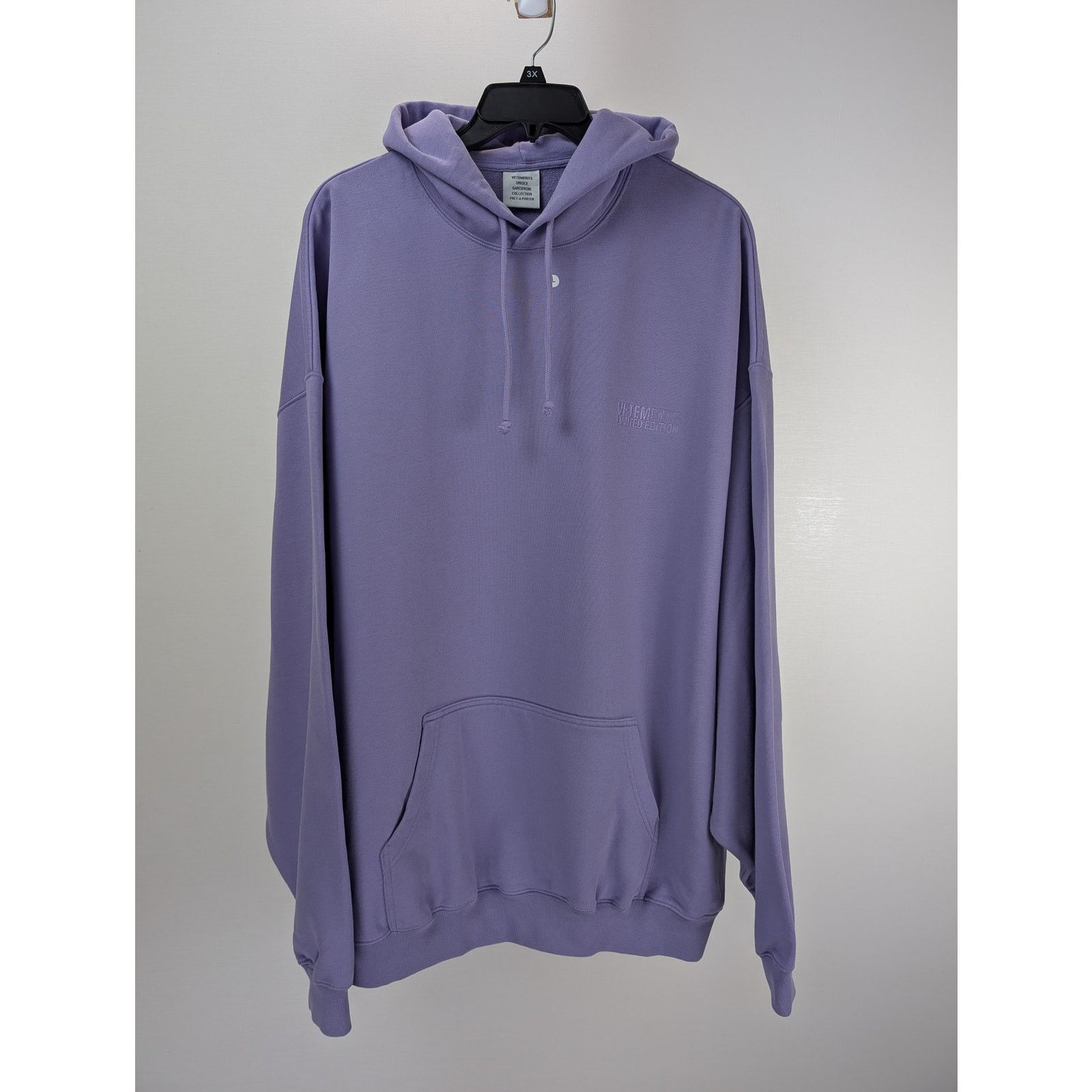 Vetements o1rshd1 Limited Edition Hoodie in Lilac Size US L / EU 52-54 / 3 - 5 Thumbnail