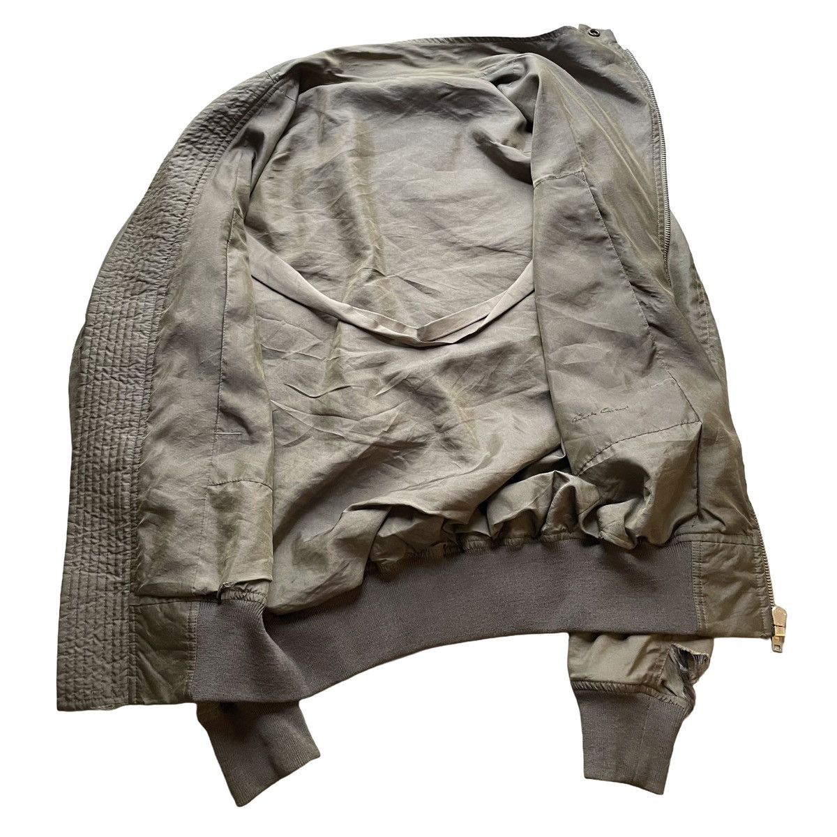 Rick Owens Rick Owens 12SS “Naska” Nylon Mollino Bomber Jacket Size US S / EU 44-46 / 1 - 3 Thumbnail